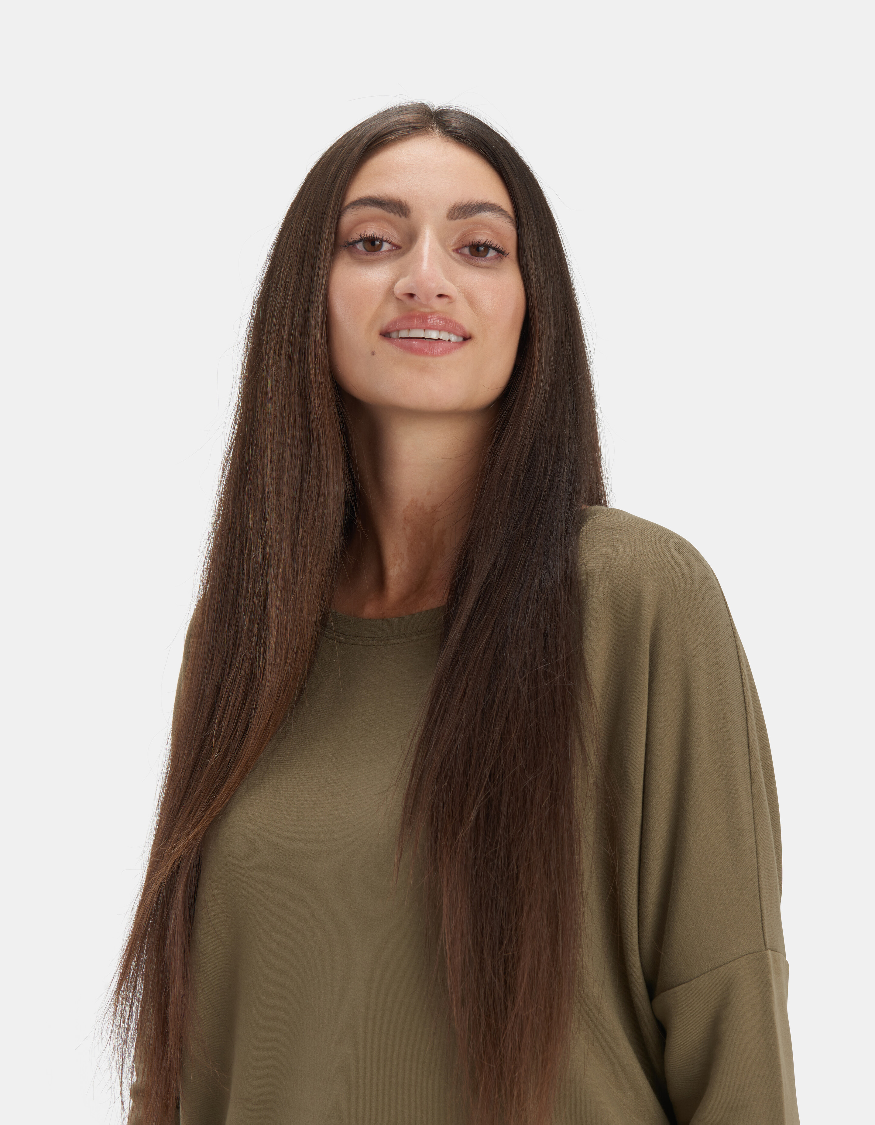 Basis Oversized Top Groen EKSEPT