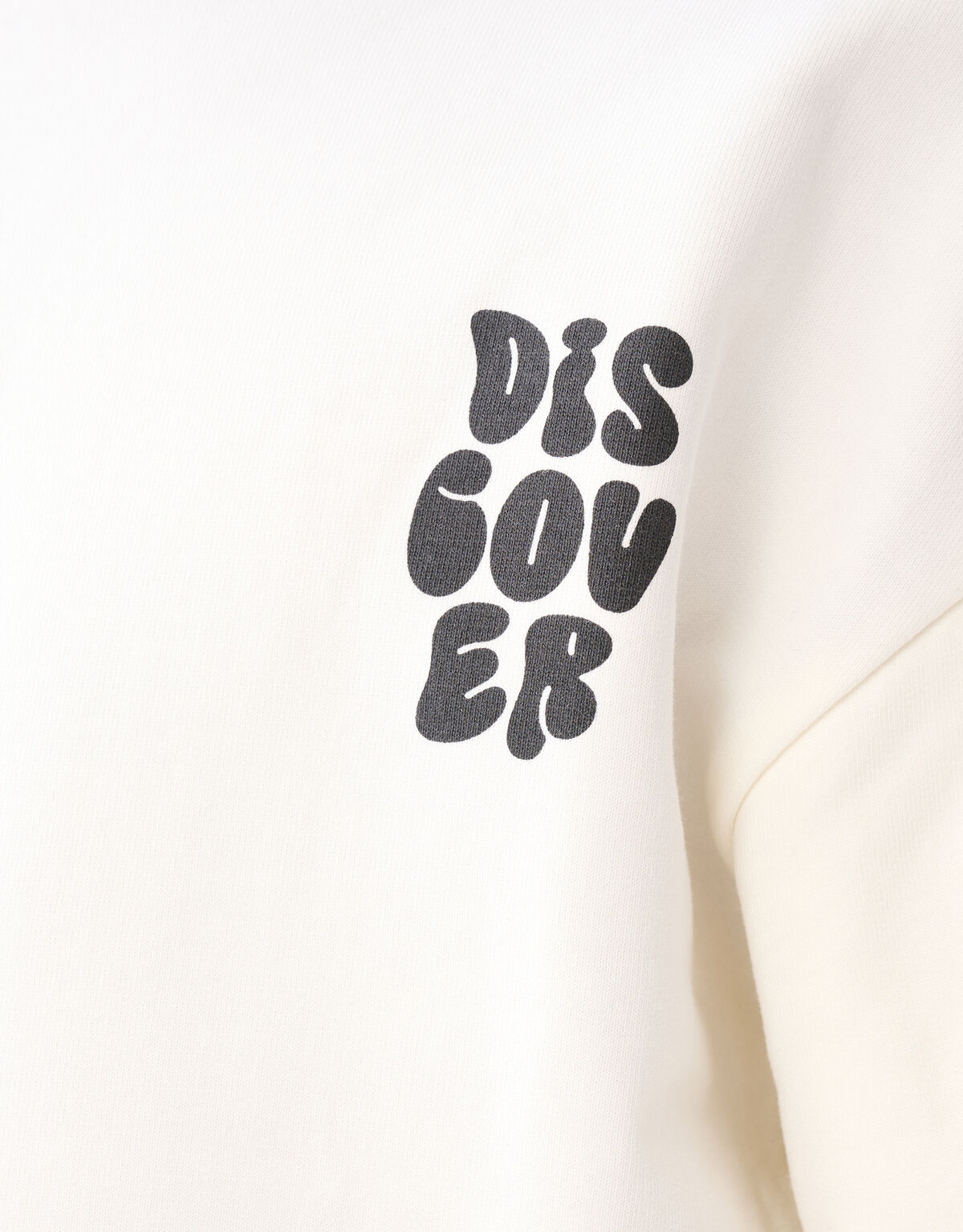 Artwork Longsleeve T-shirt Gebroken Wit SHOEBY BOYS