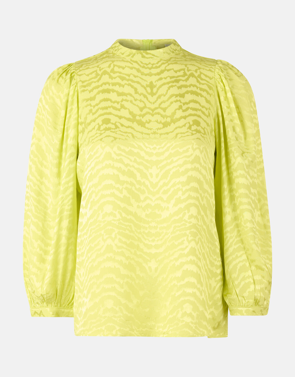 Jacquard Top Limoen Groen SHOEBY WOMEN