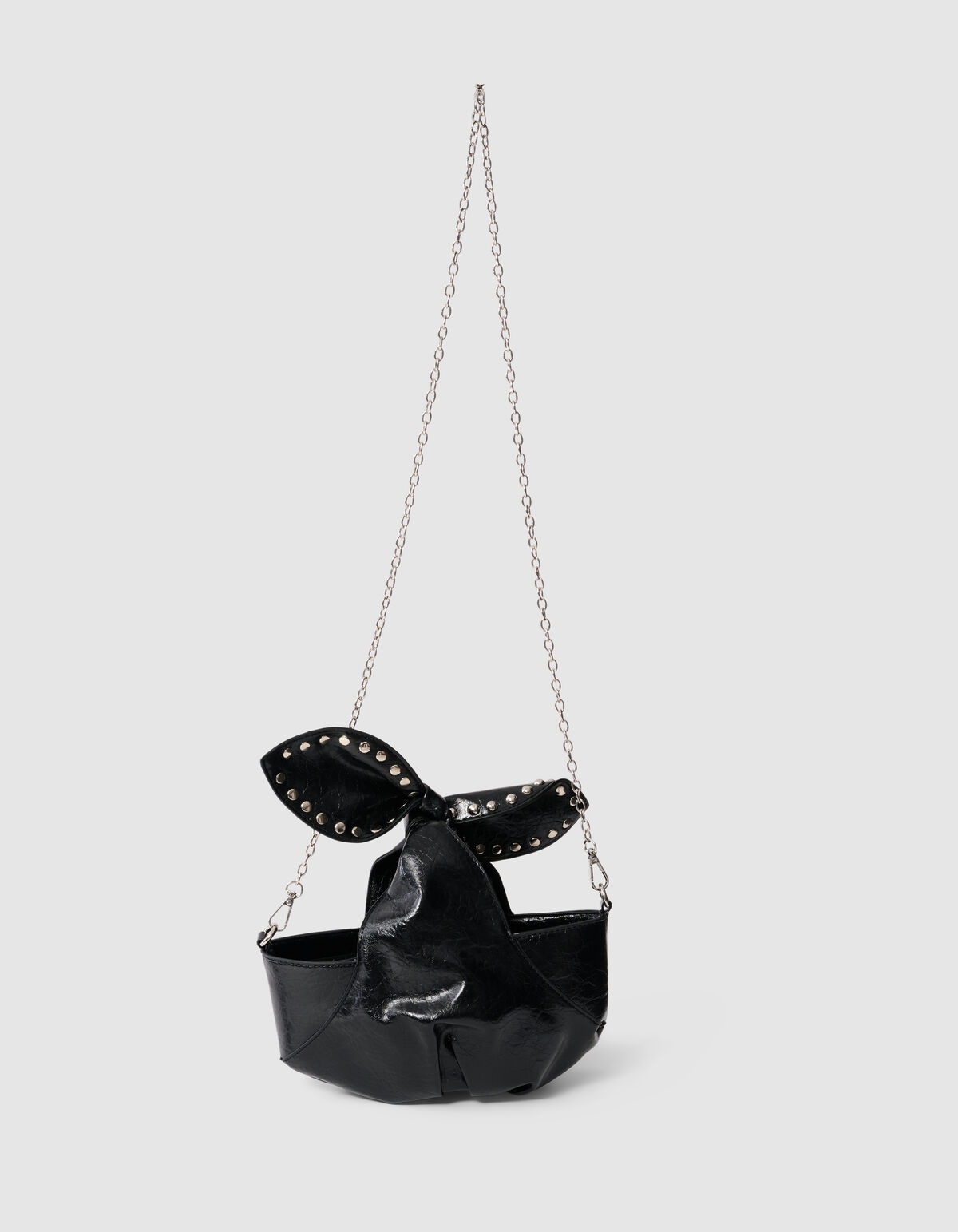 Stud Strik Tas Zwart SHOEBY ACCESSOIRES