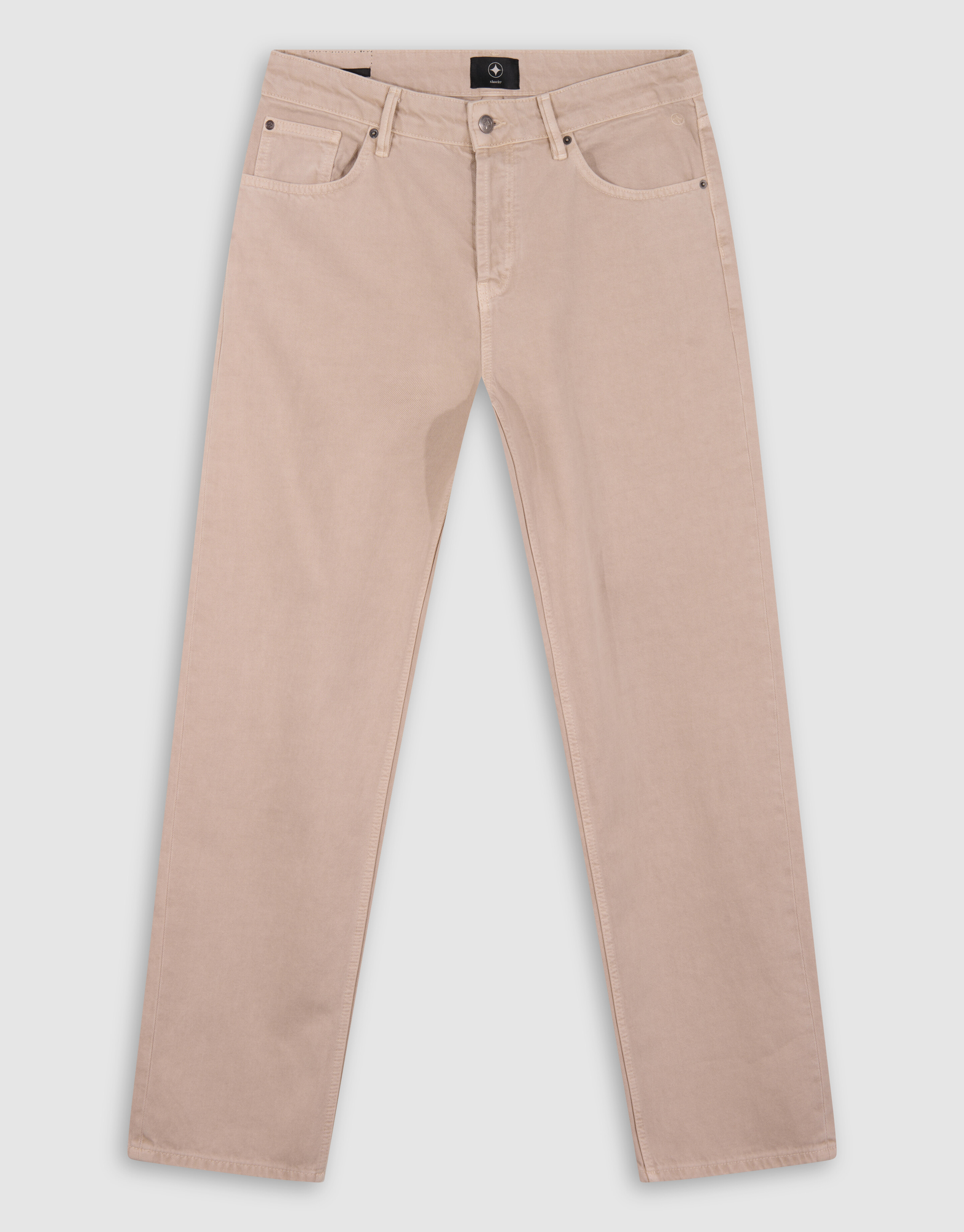 Baggy Fit Jeans Zand L32 SHOEBY MEN