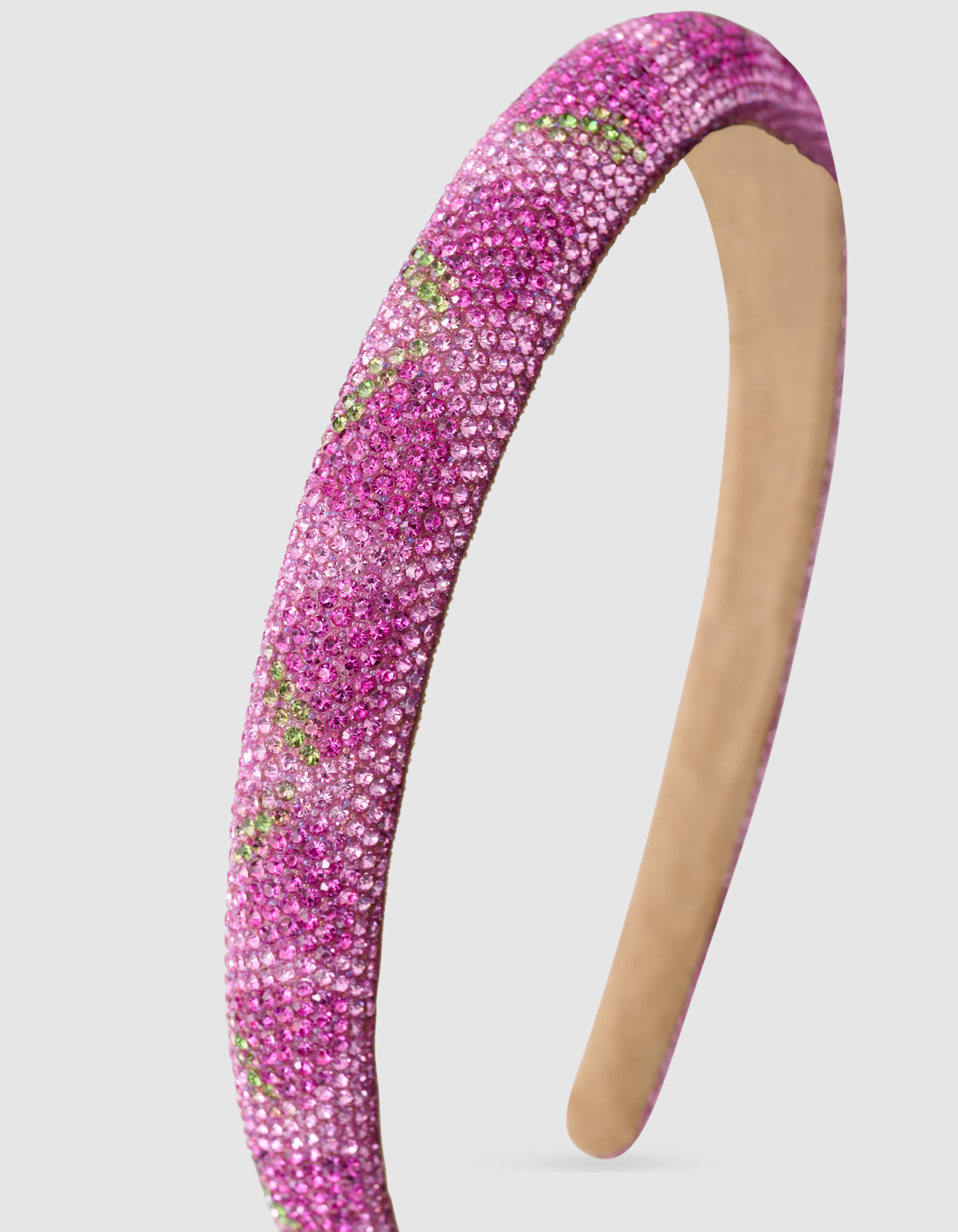 Strass Strawberry Haarband Roze SHOEBY GIRLS