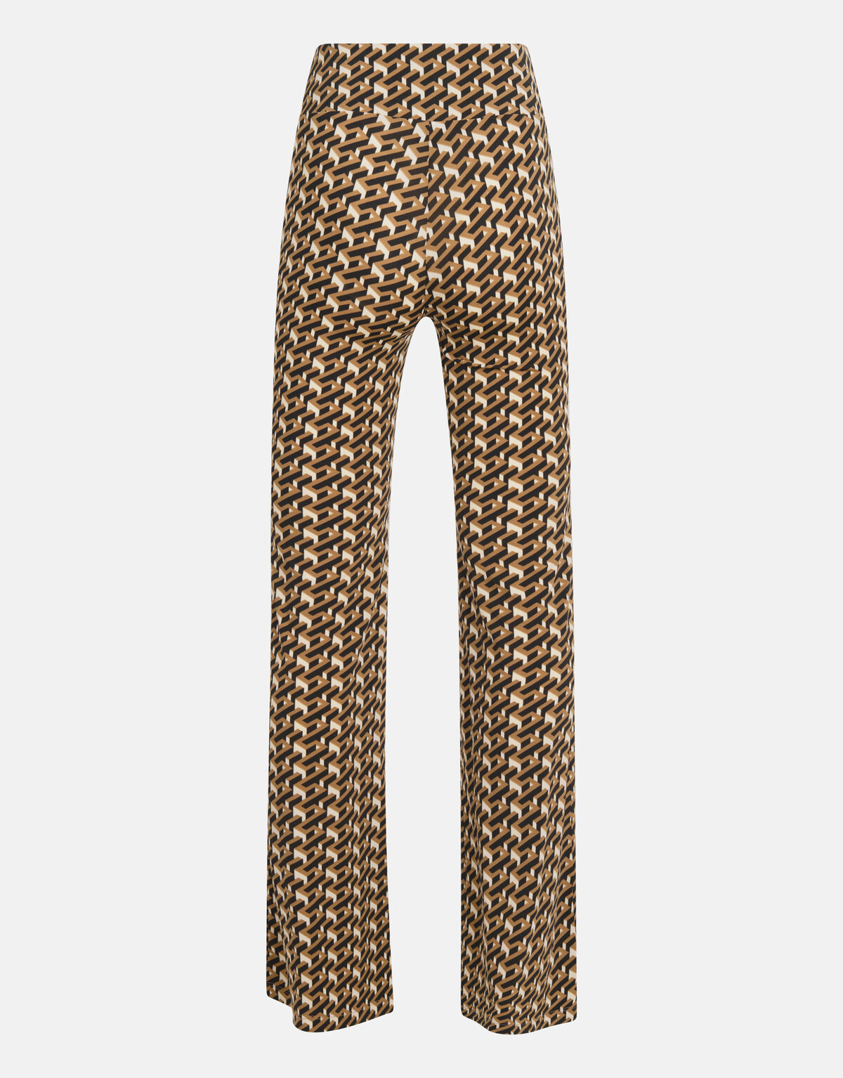 Flared Broek Bruin SHOEBY WOMEN