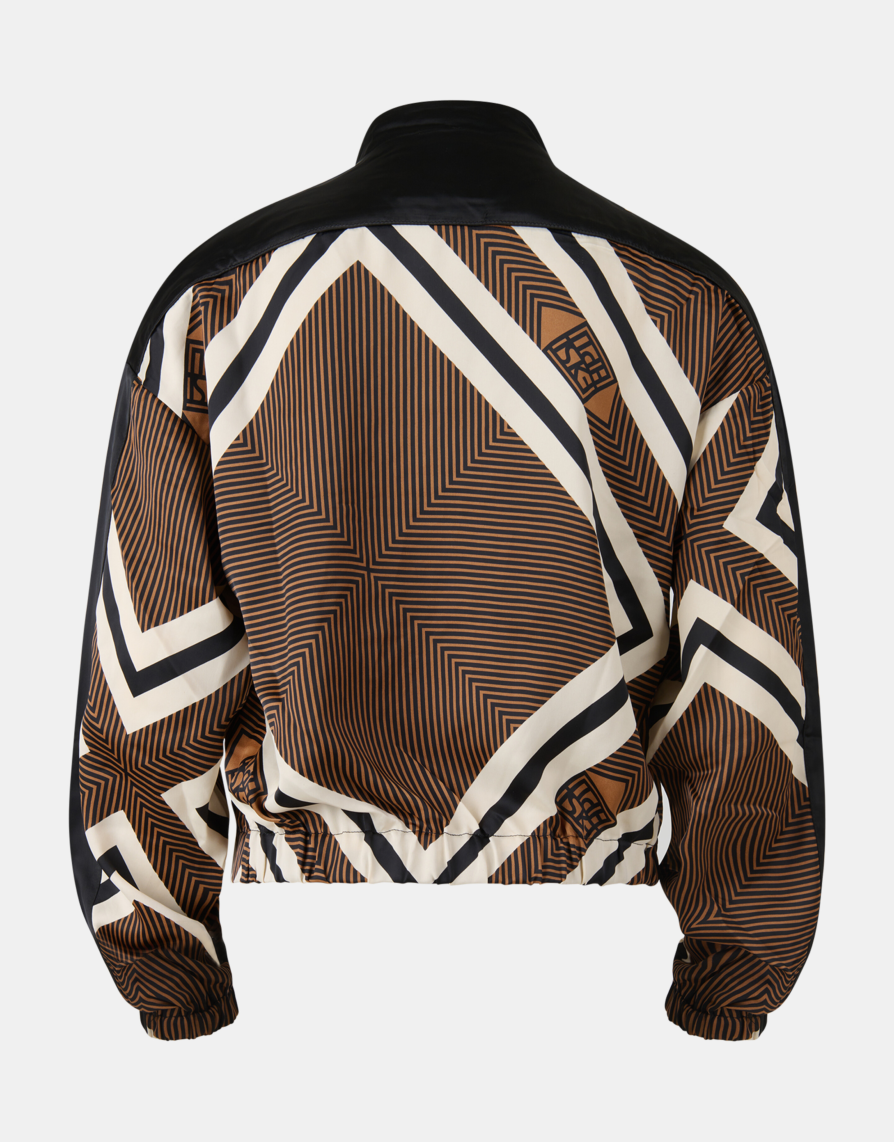 Grafische Print Bomber Bruin SHOEBY WOMEN