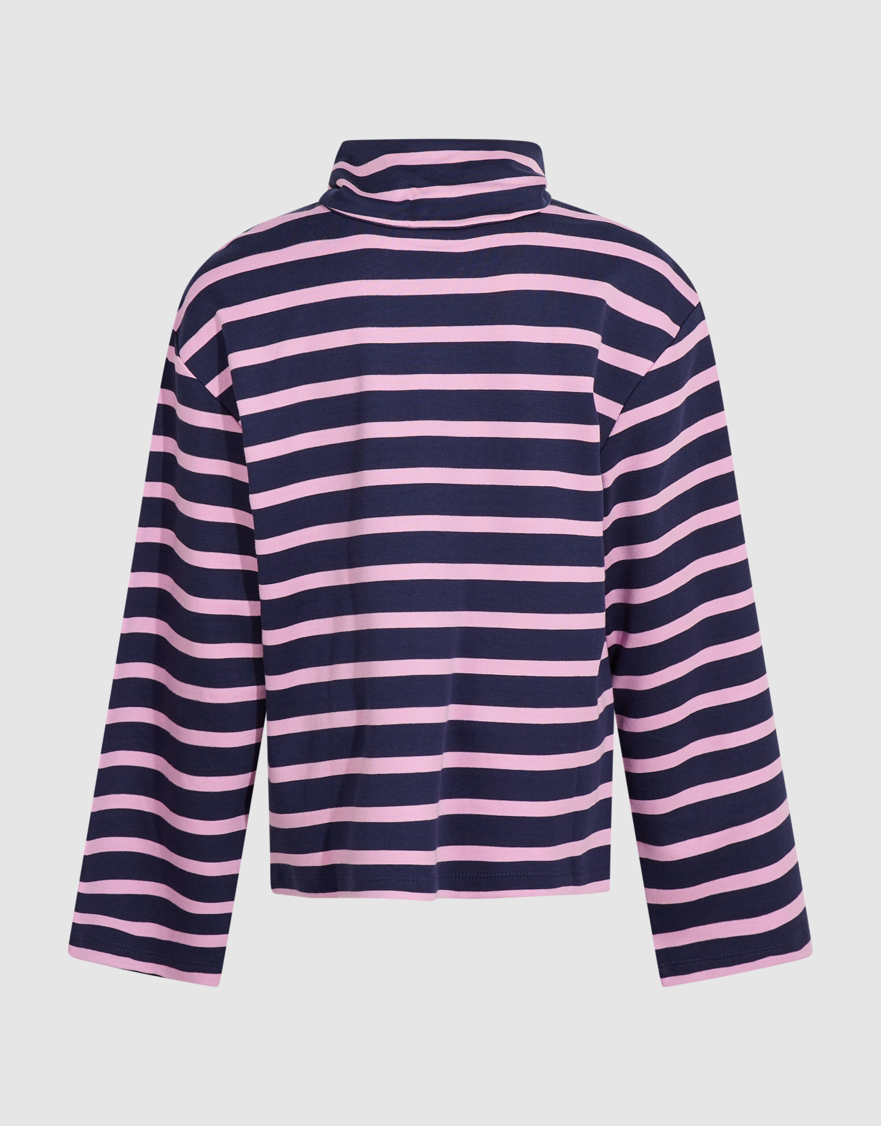 Sjaal Gestreepte Longsleeve Donkerblauw SHOEBY GIRLS