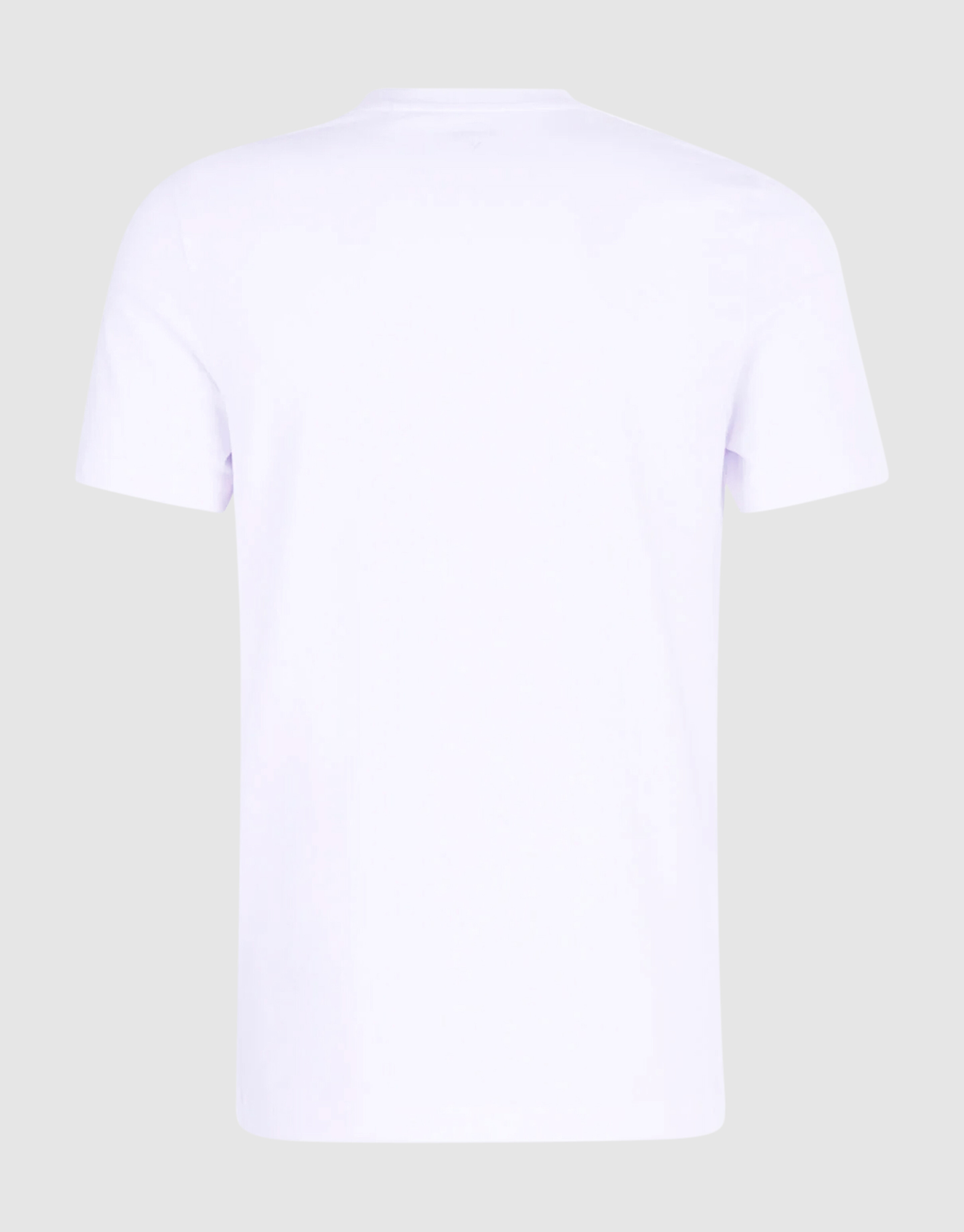 Basis T-shirt Wit SHOEBY MEN