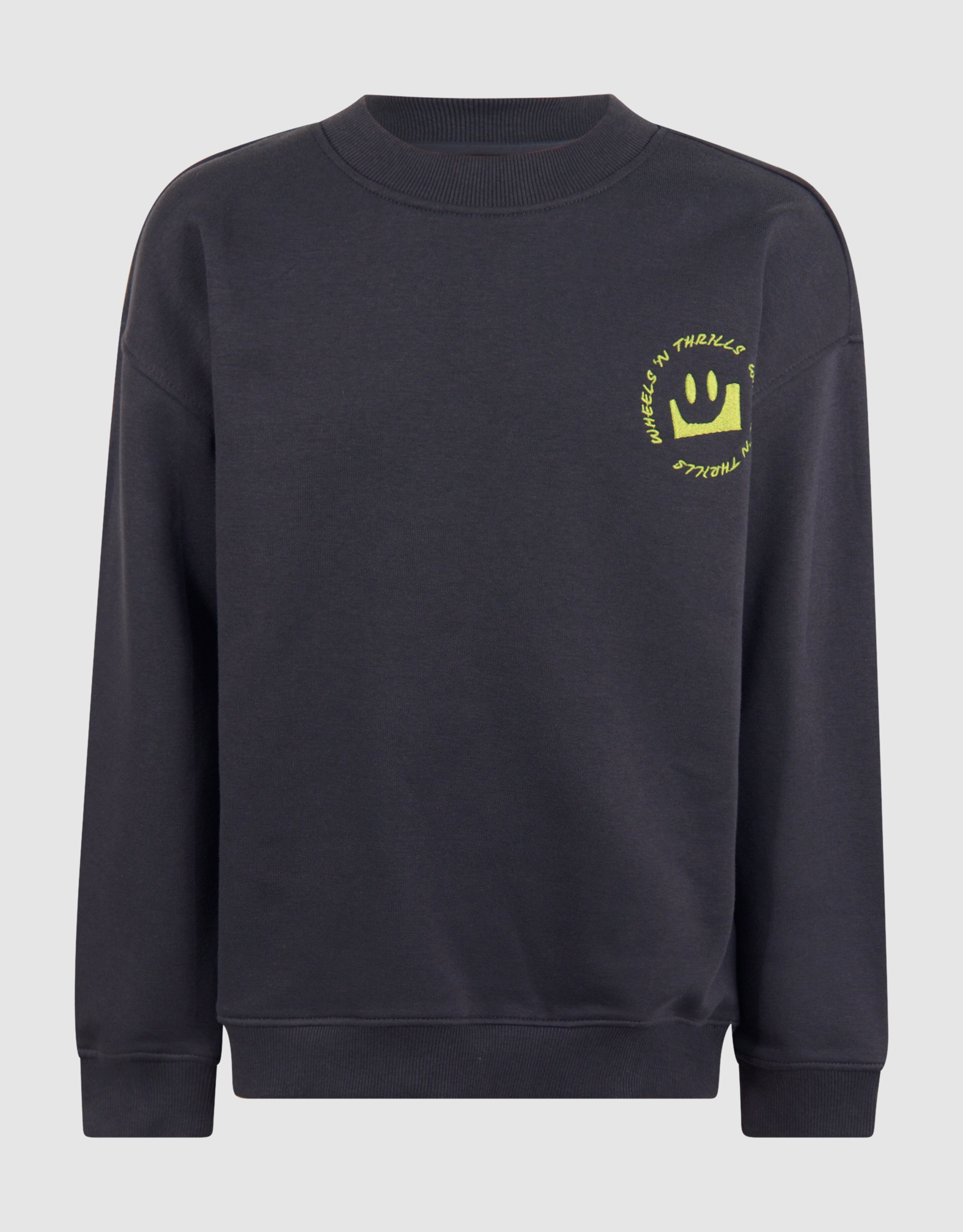 Artwork Sweater Donkergrijs SHOEBY BOYS