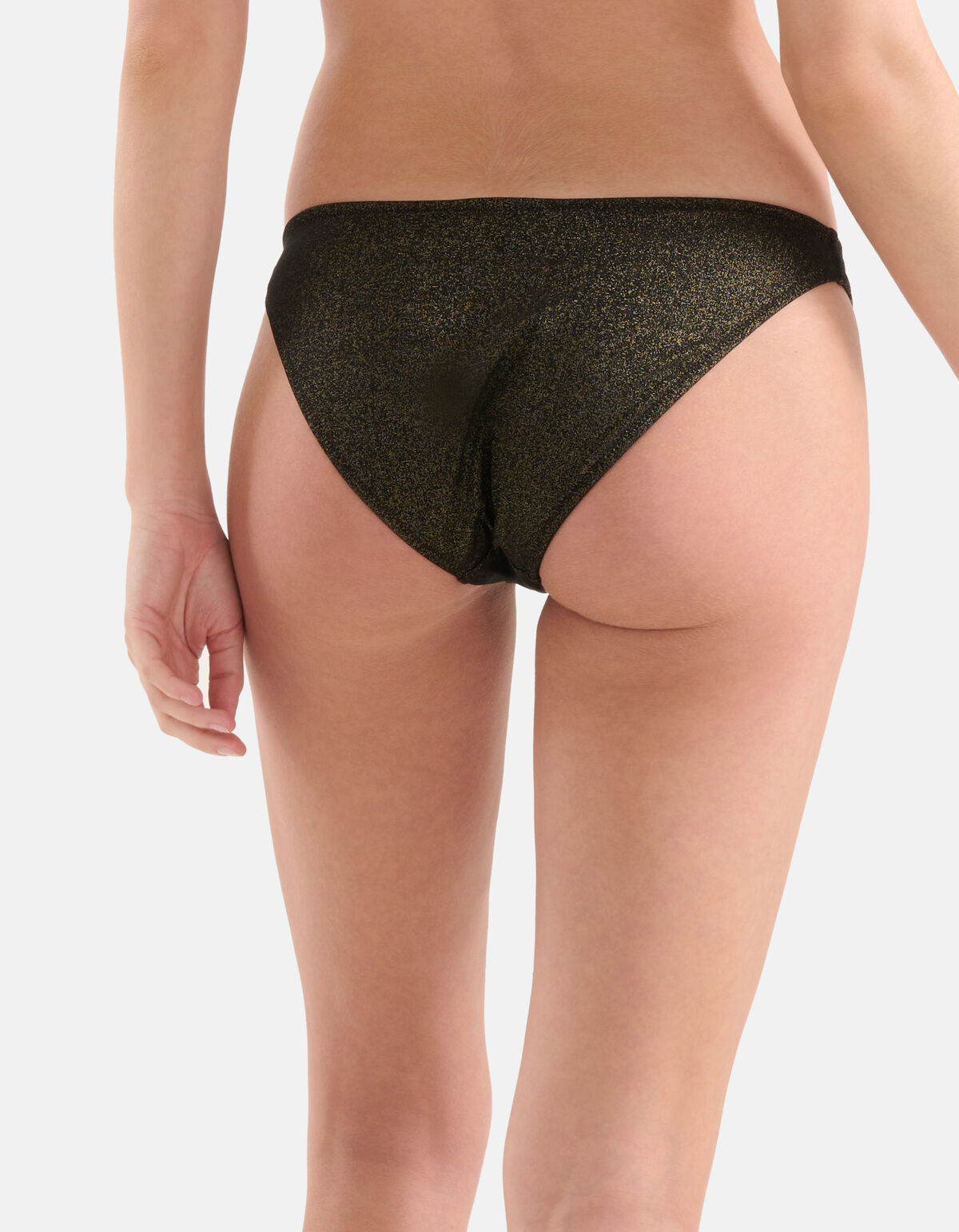 Glitter Bikini Broekje Zwart SHOEBY ACCESSOIRES