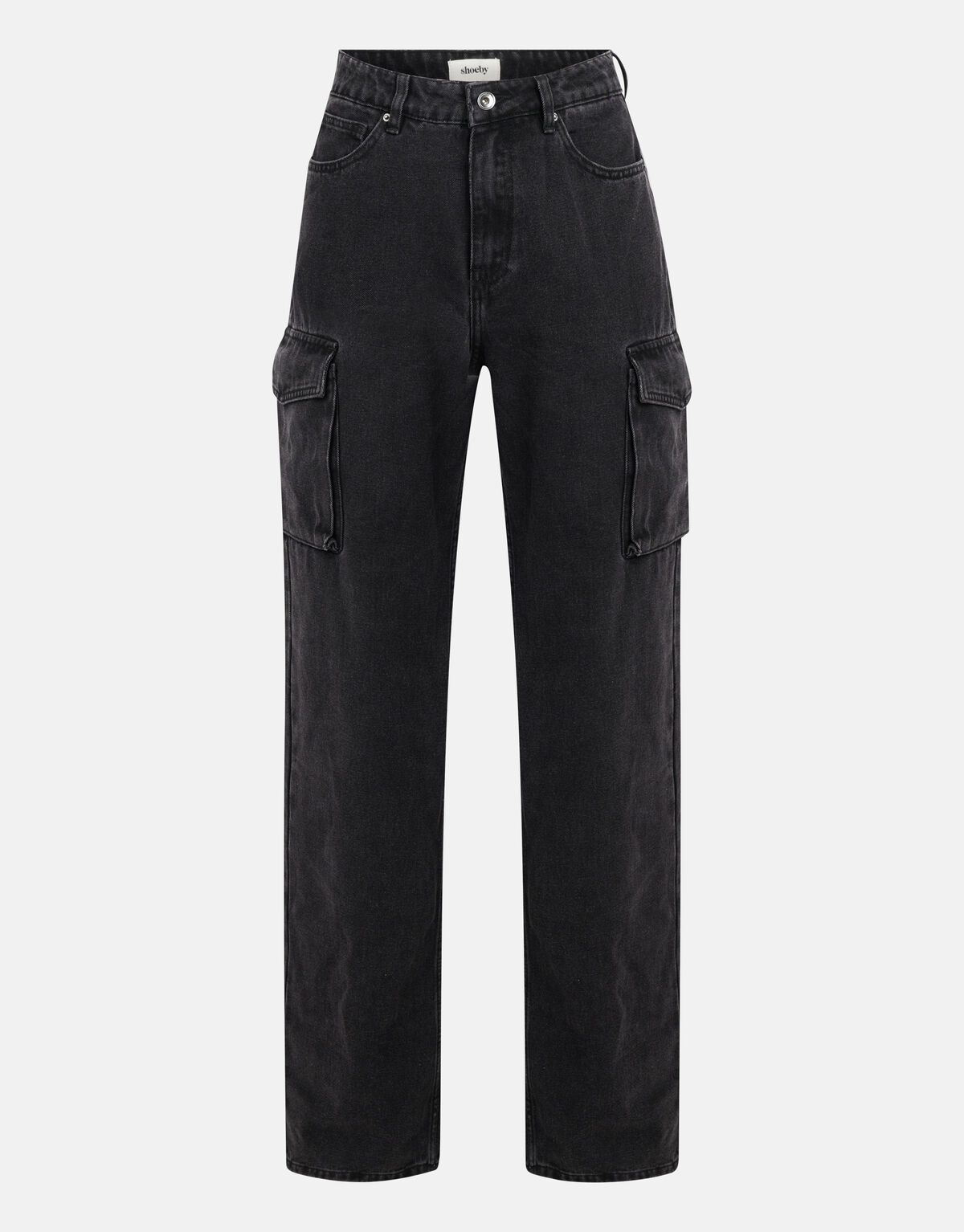 Cargo Loose Fit Jeans Zwart SHOEBY WOMEN