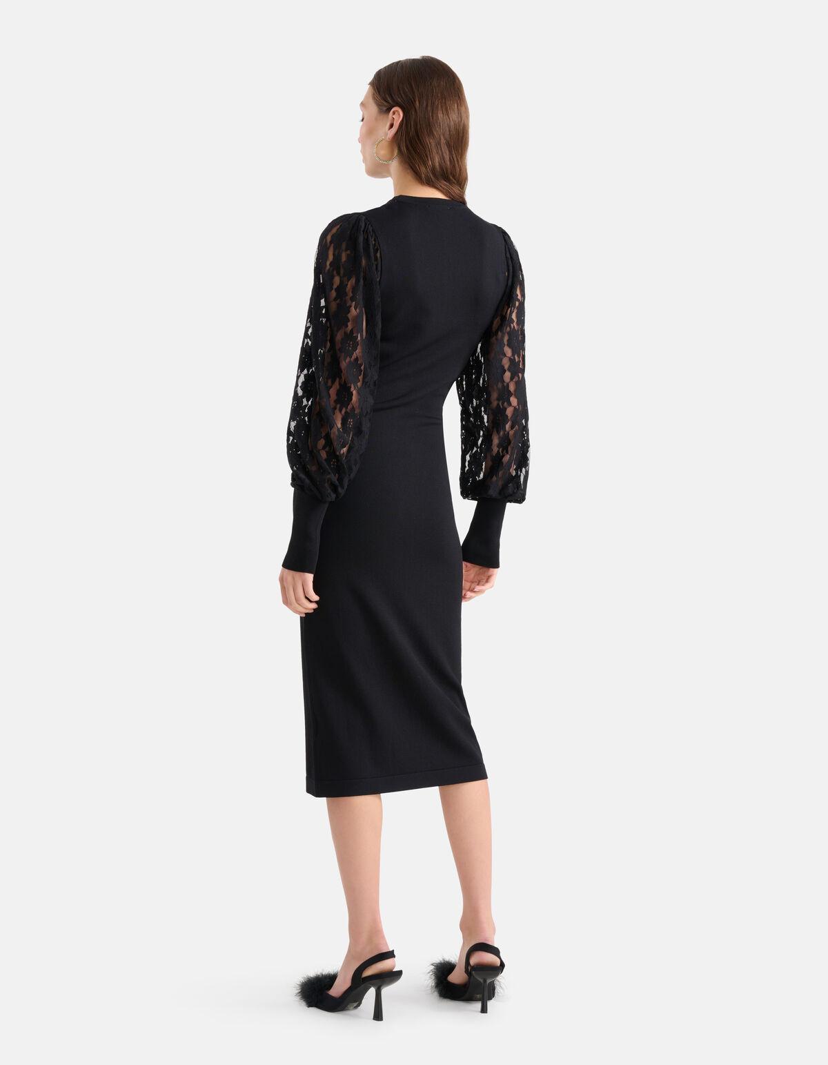 Kanten Jurk Zwart SHOEBY WOMEN