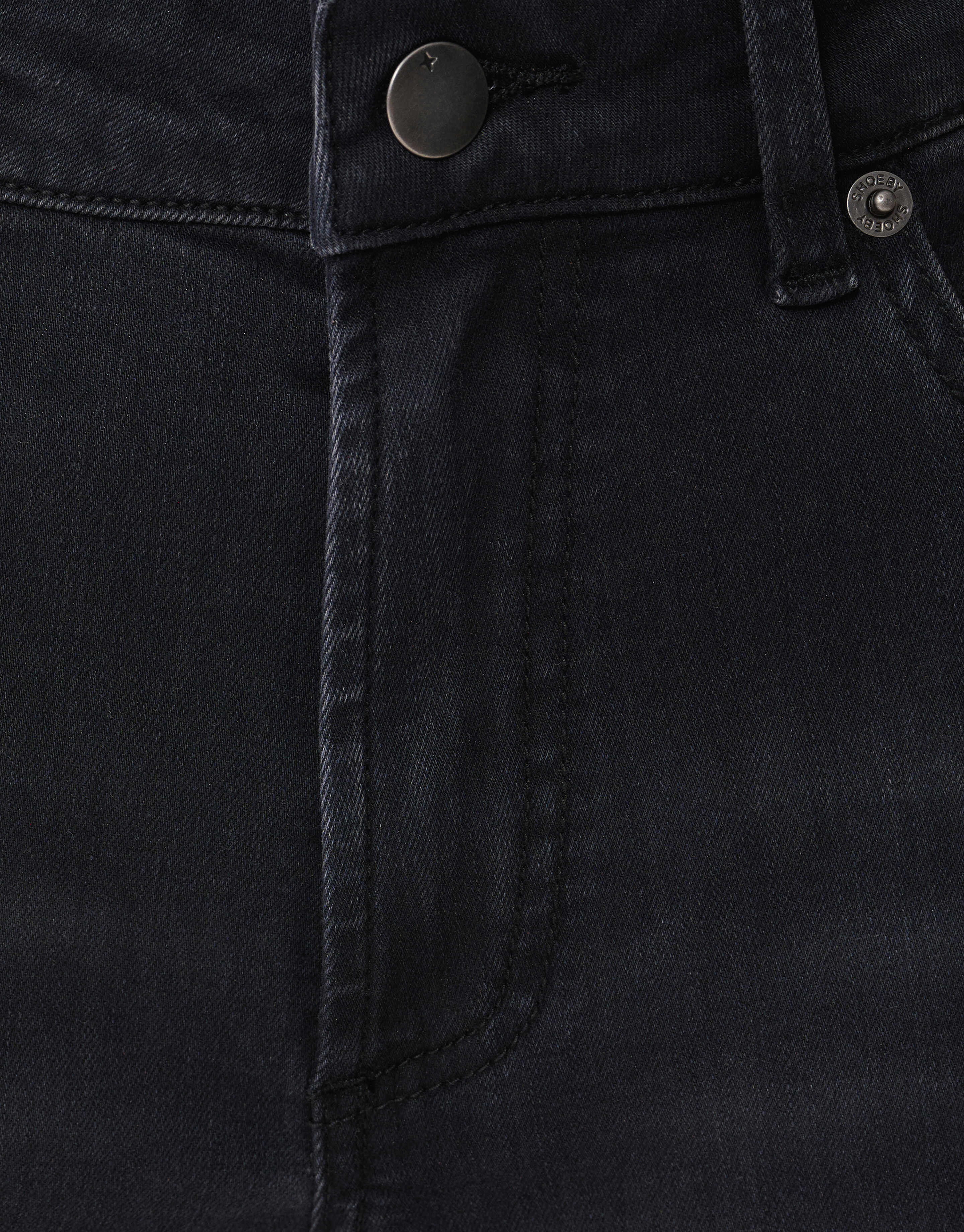 Straight Fit Jeans Extra Lang Donkergrijs SHOEBY WOMEN