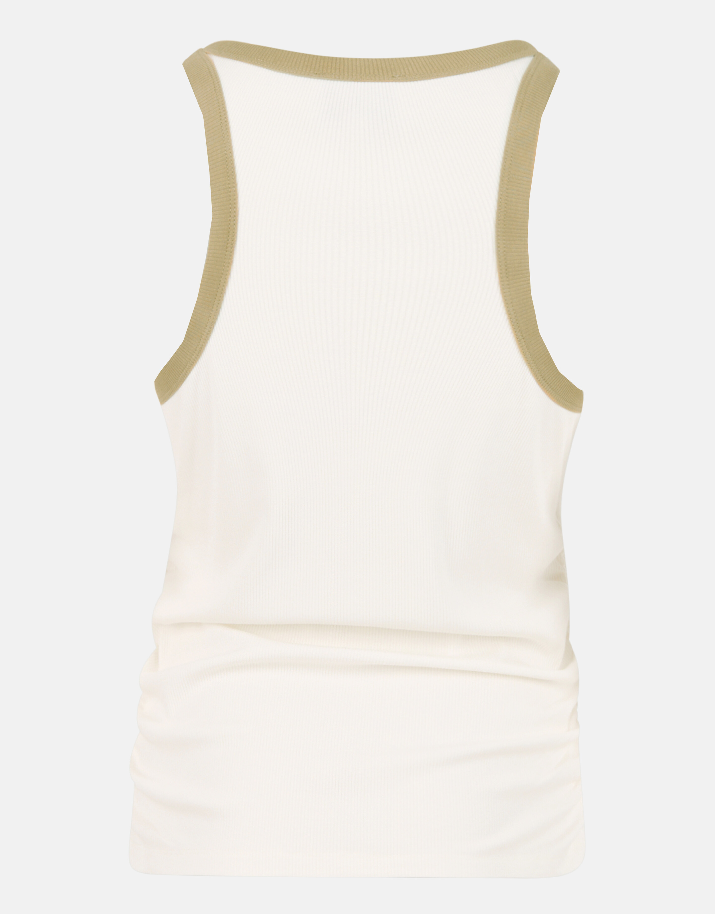 Contrast Tanktop Gebroken Wit By Mieke SHOEBY WOMEN