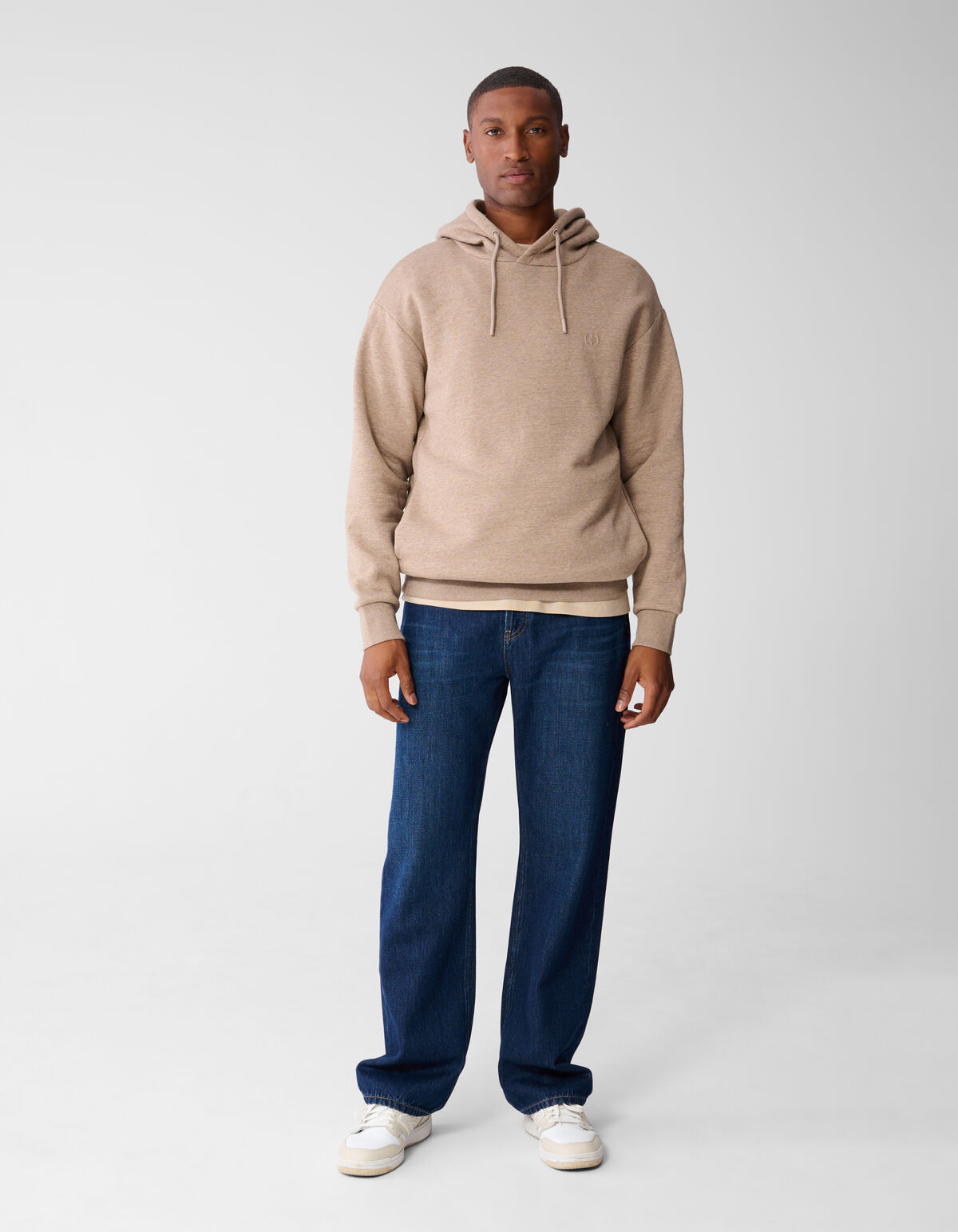 Sweat Hoodie Lichtbruin SHOEBY MEN