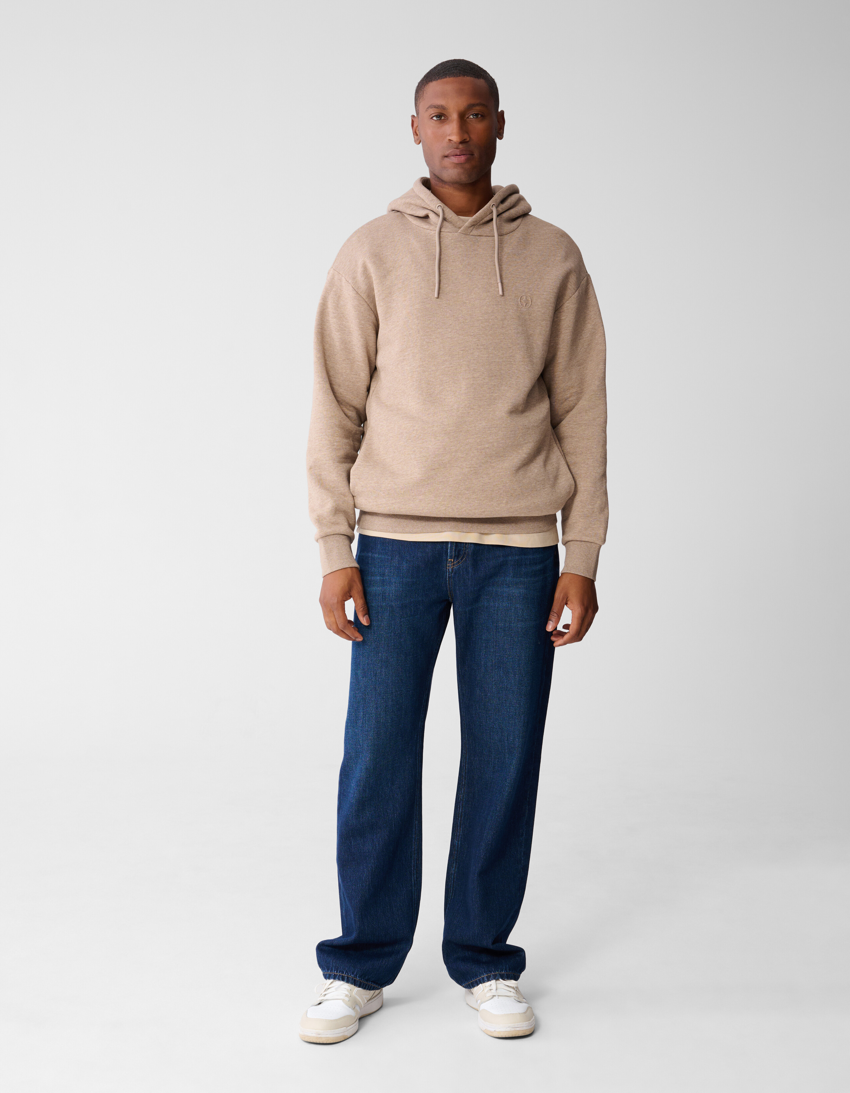Sweat Hoodie Lichtbruin SHOEBY MEN