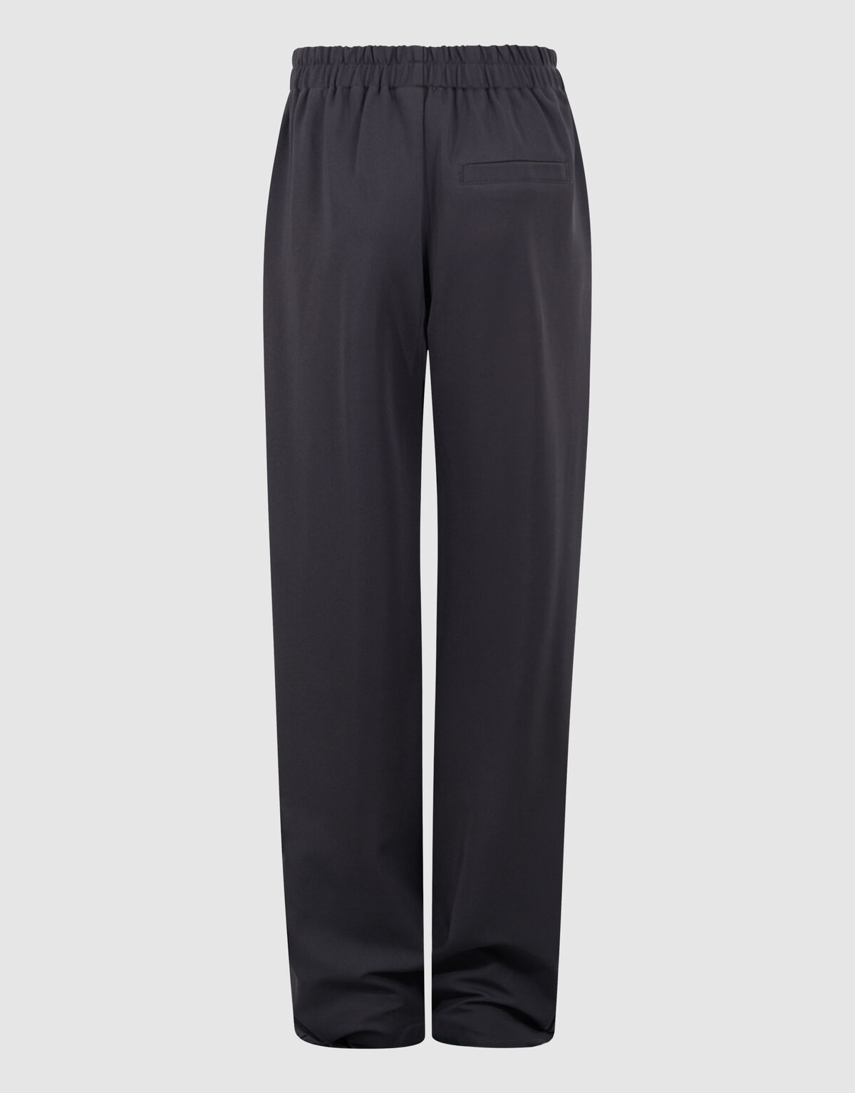 Sporty Strik Wide Leg Broek Donkergrijs SHOEBY GIRLS