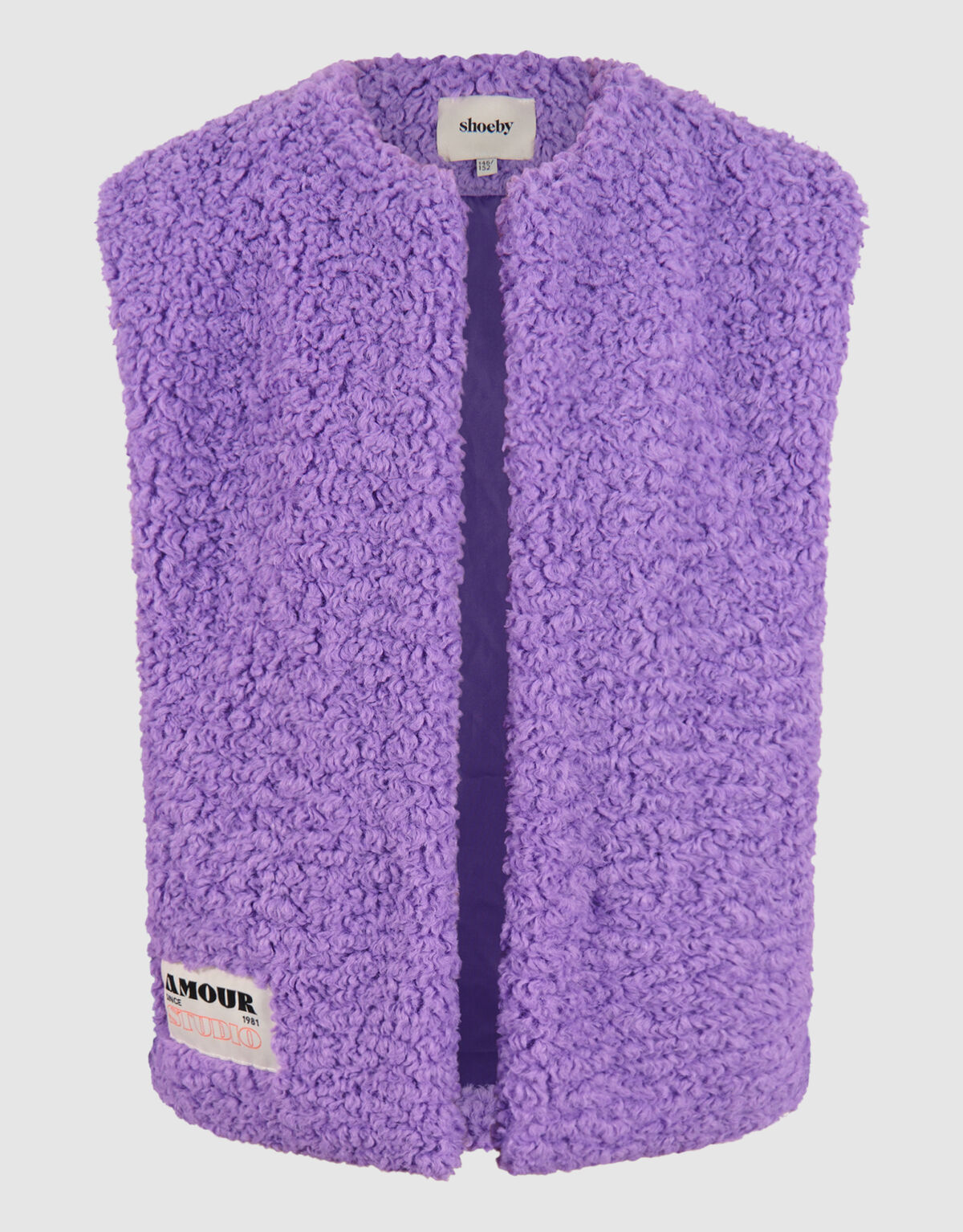 Teddy Label Gilet Paars SHOEBY GIRLS