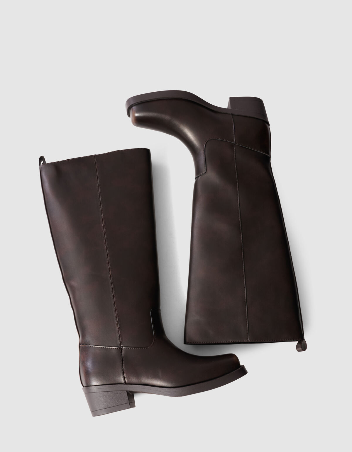 Hoge laarzen Donkerbruin SHOEBY SHOES