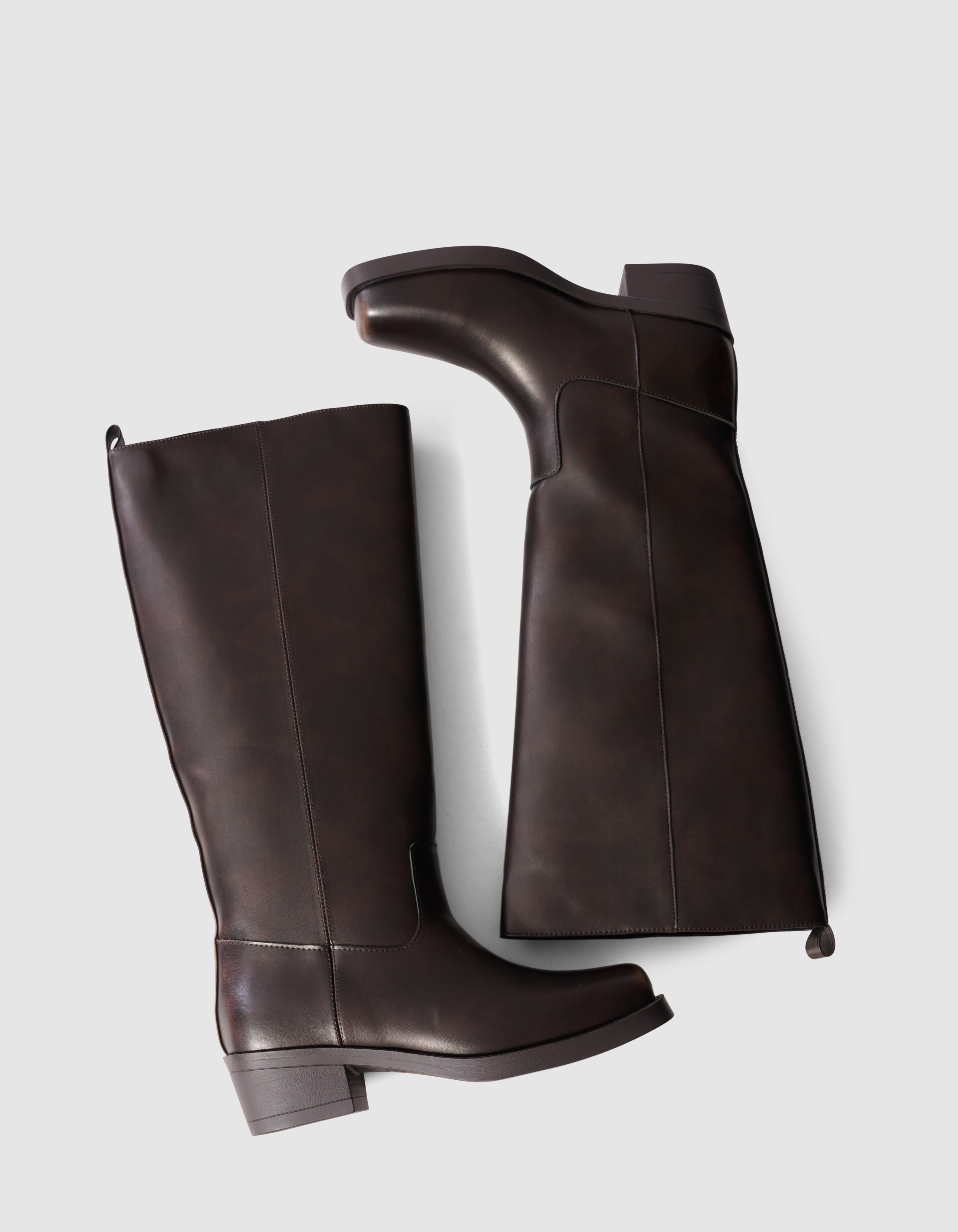 Hoge laarzen Donkerbruin SHOEBY SHOES