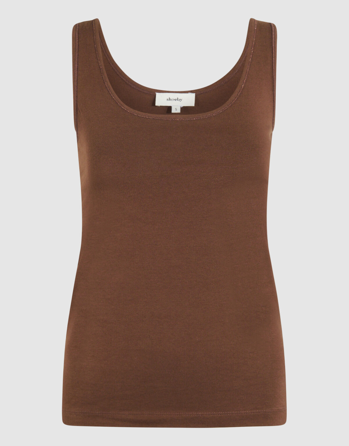 Basis Tanktop Lichtbruin SHOEBY WOMEN