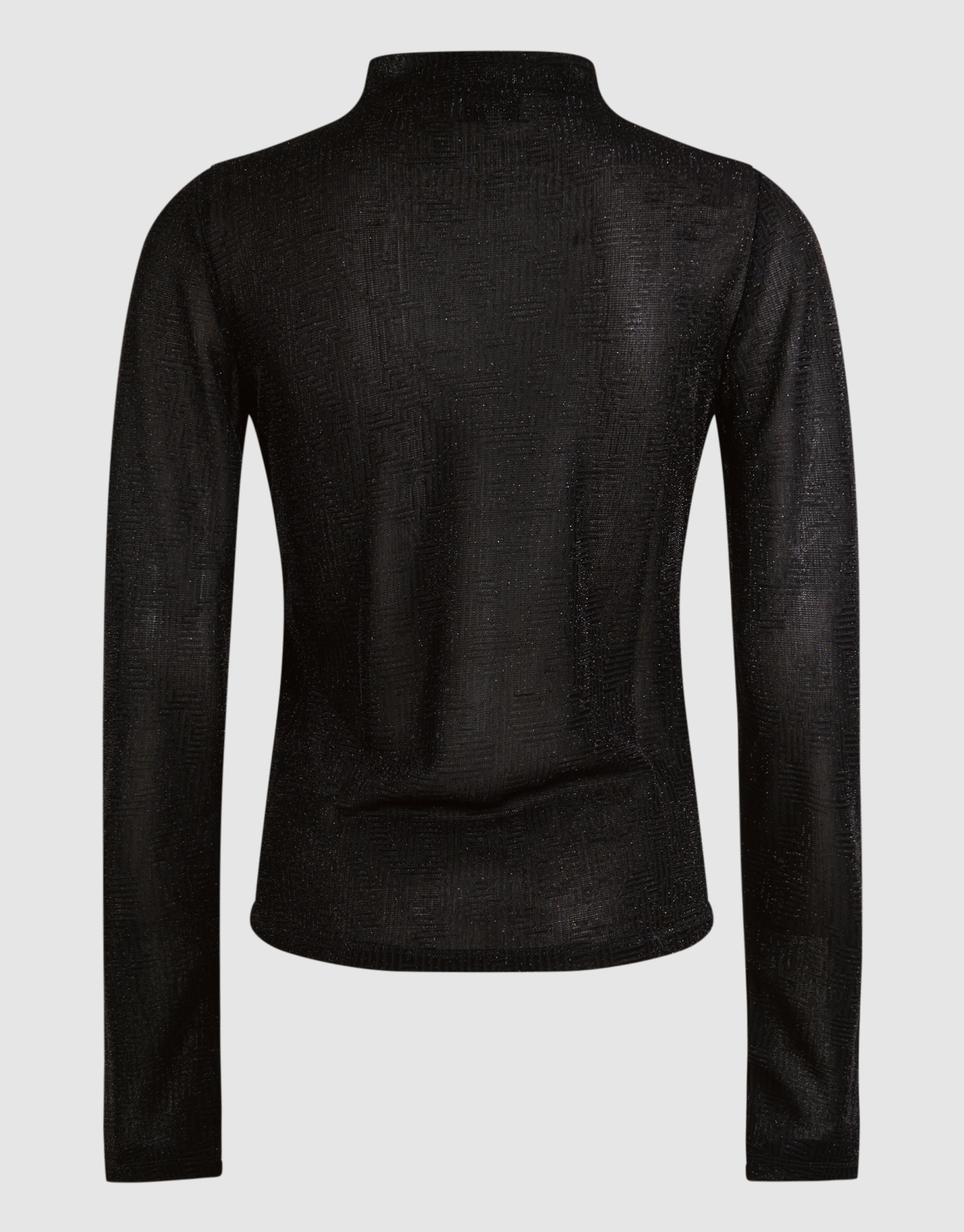 Glitter Cut Out Top Zwart SHOEBY WOMEN