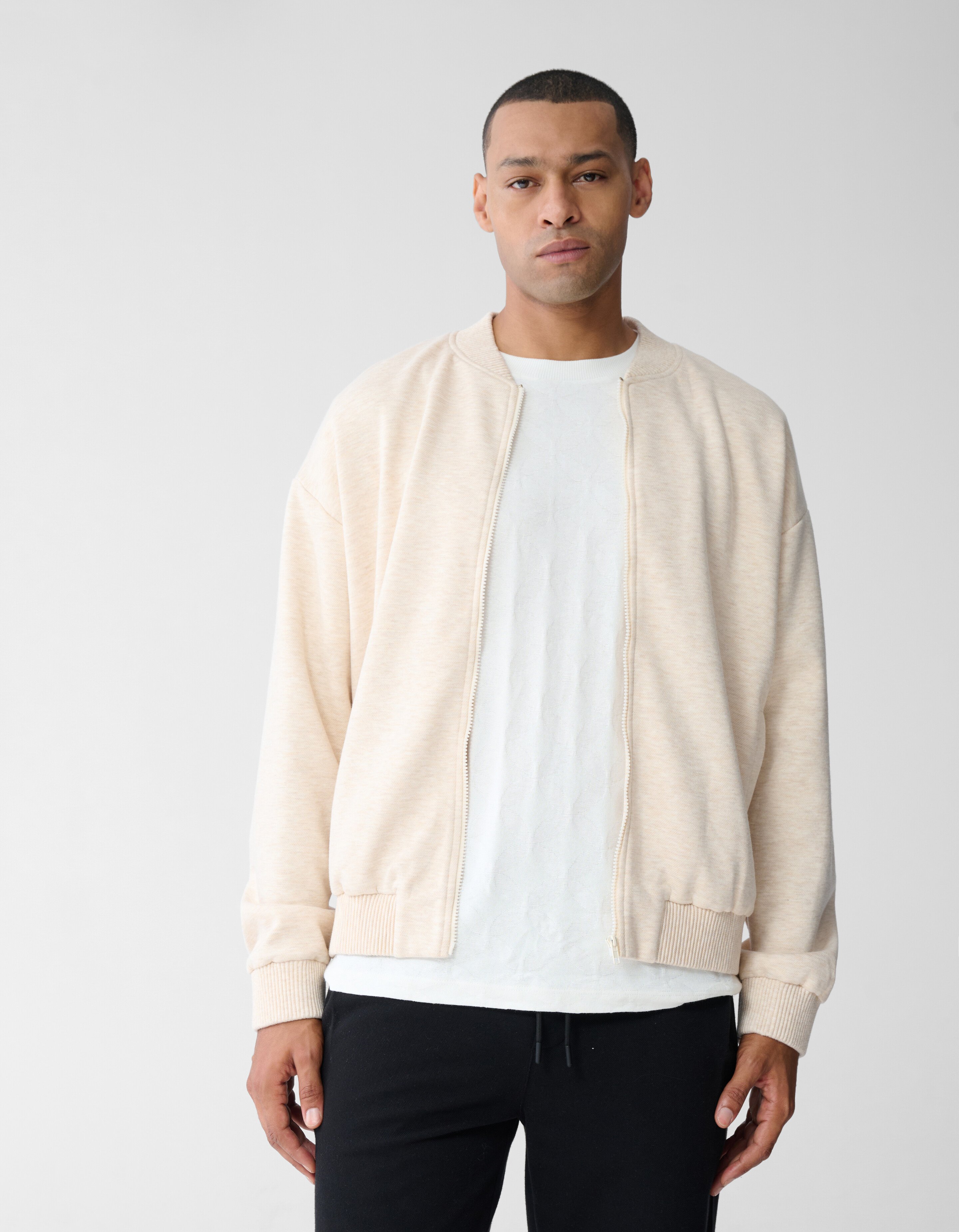 Soft Bomber Jack Zand SHOEBY MEN