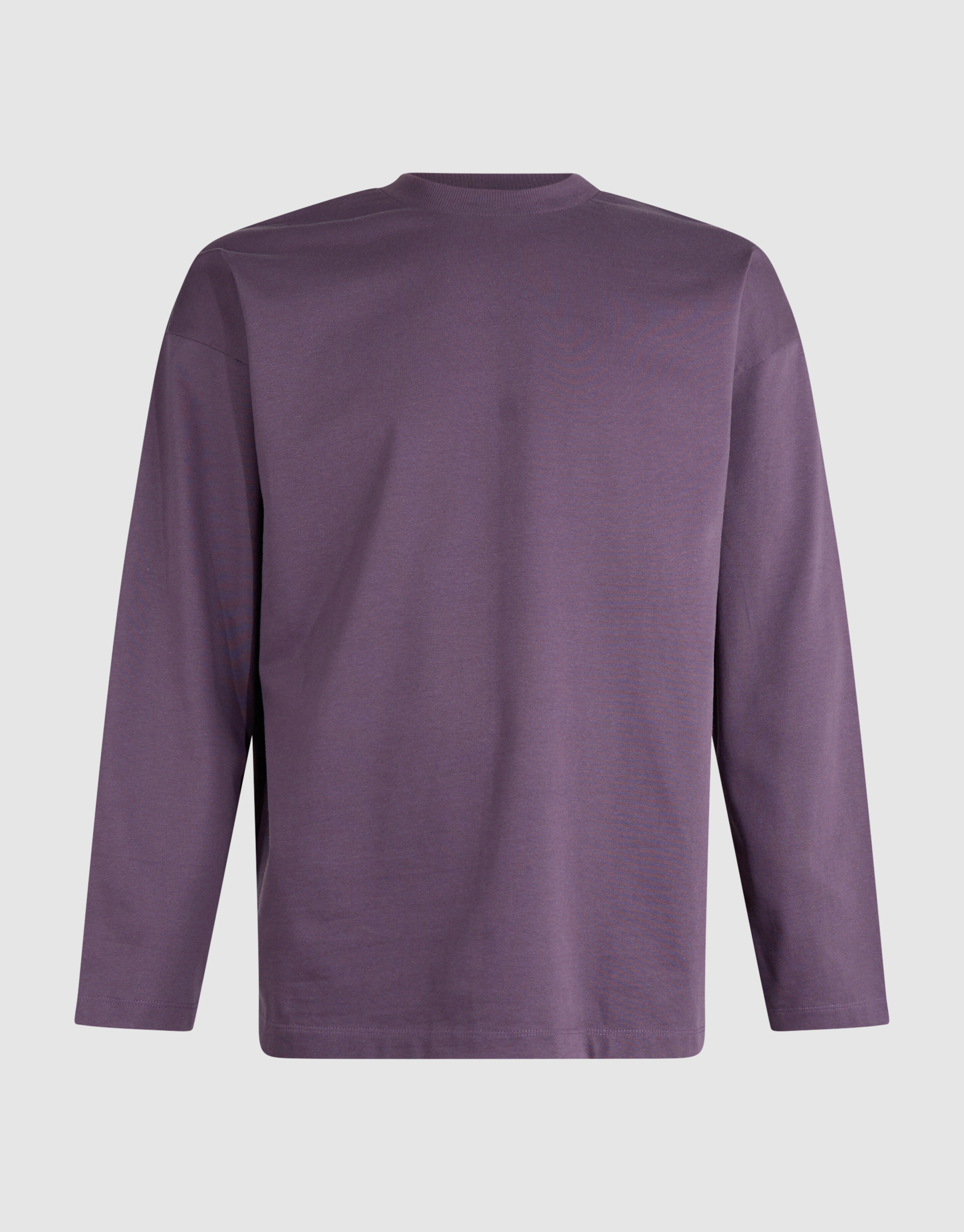 Basis Relaxed Fit Longsleeve Paars SHOEBY MEN