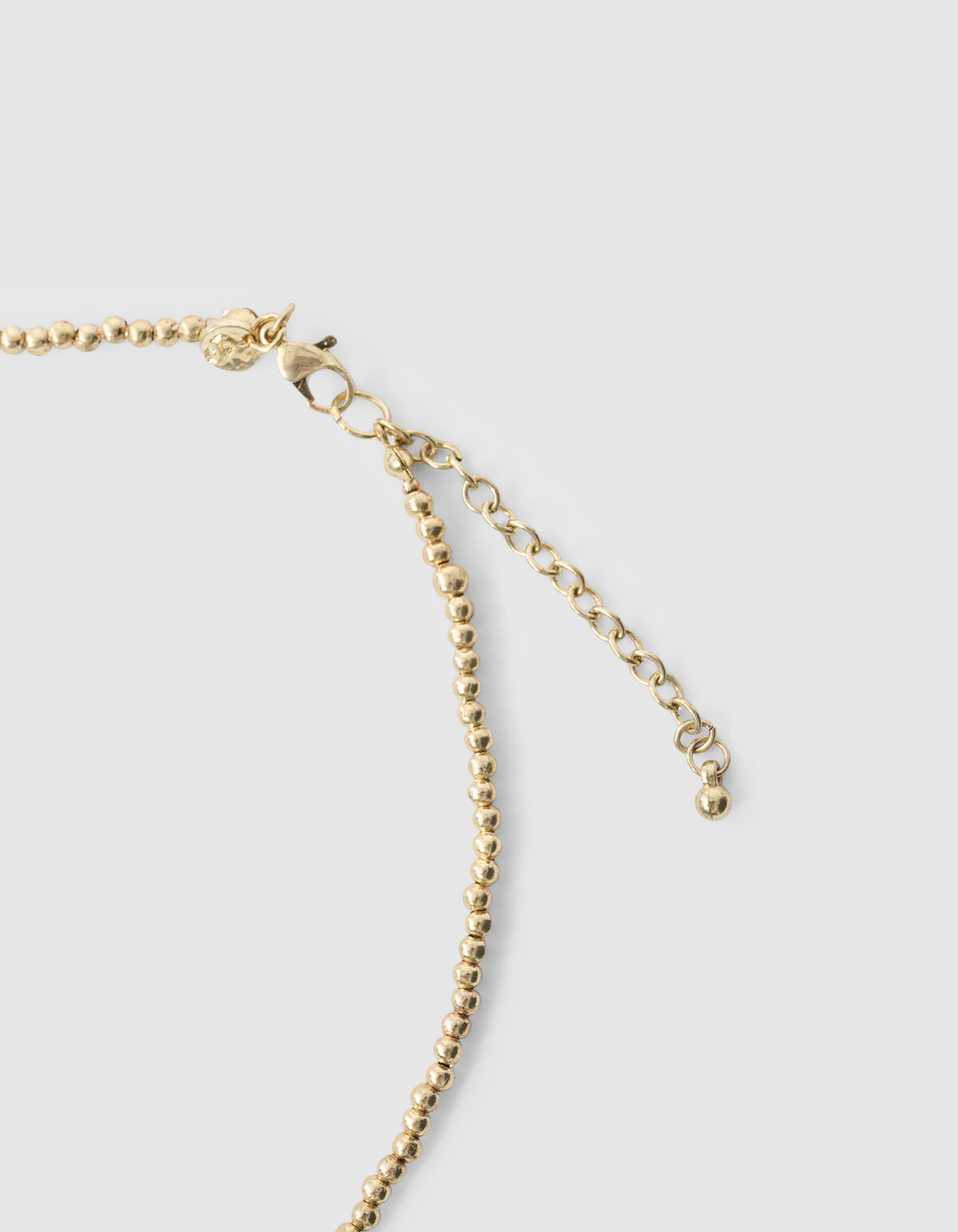Beaded Strik Ketting Goud SHOEBY ACCESSOIRES