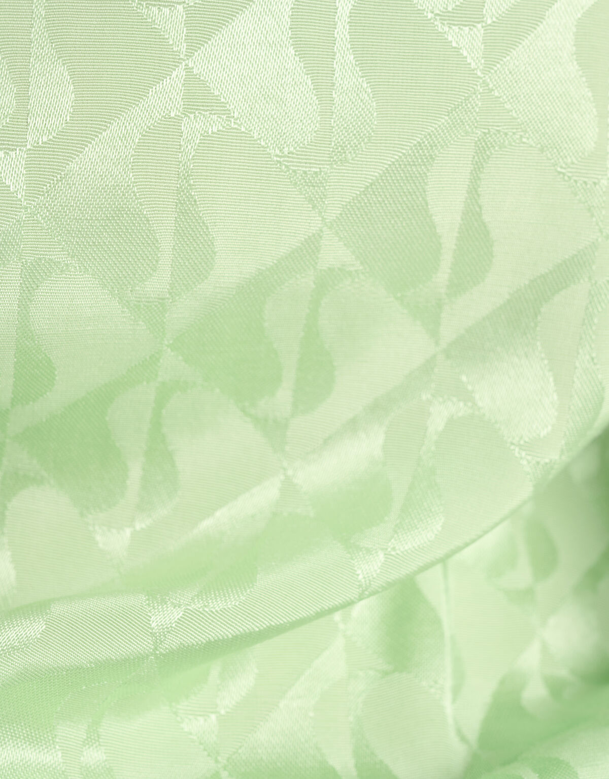 Satijnen Jacquard Blouse Groen SHOEBY WOMEN