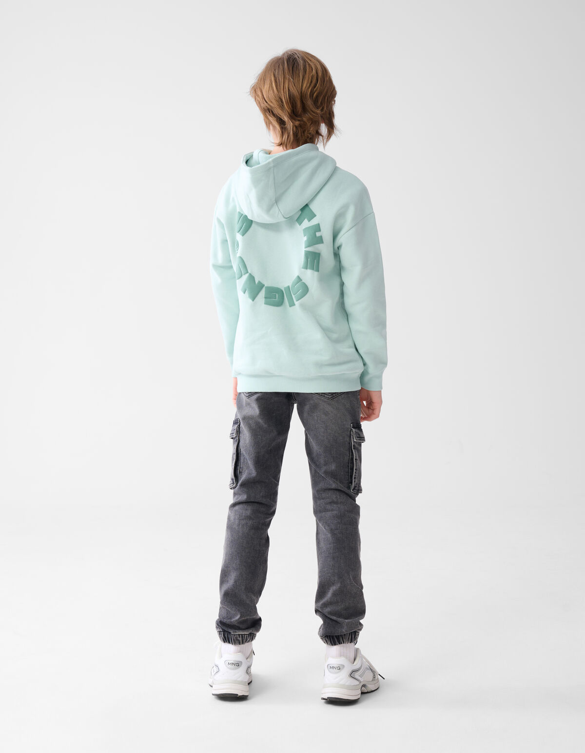Cargo Jog Broek Donkergrijs SHOEBY BOYS