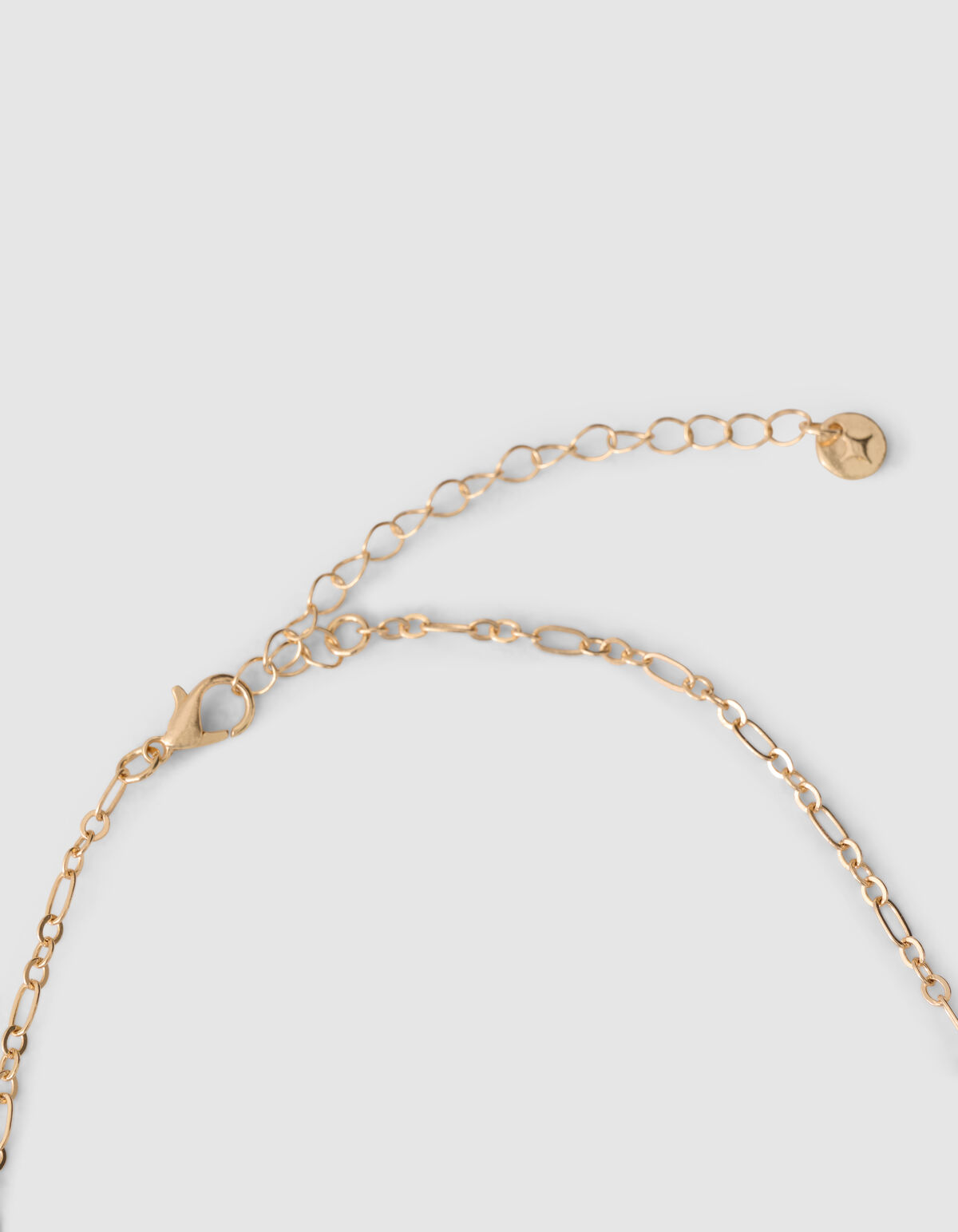 Flower Strass Ketting Goud SHOEBY ACCESSOIRES