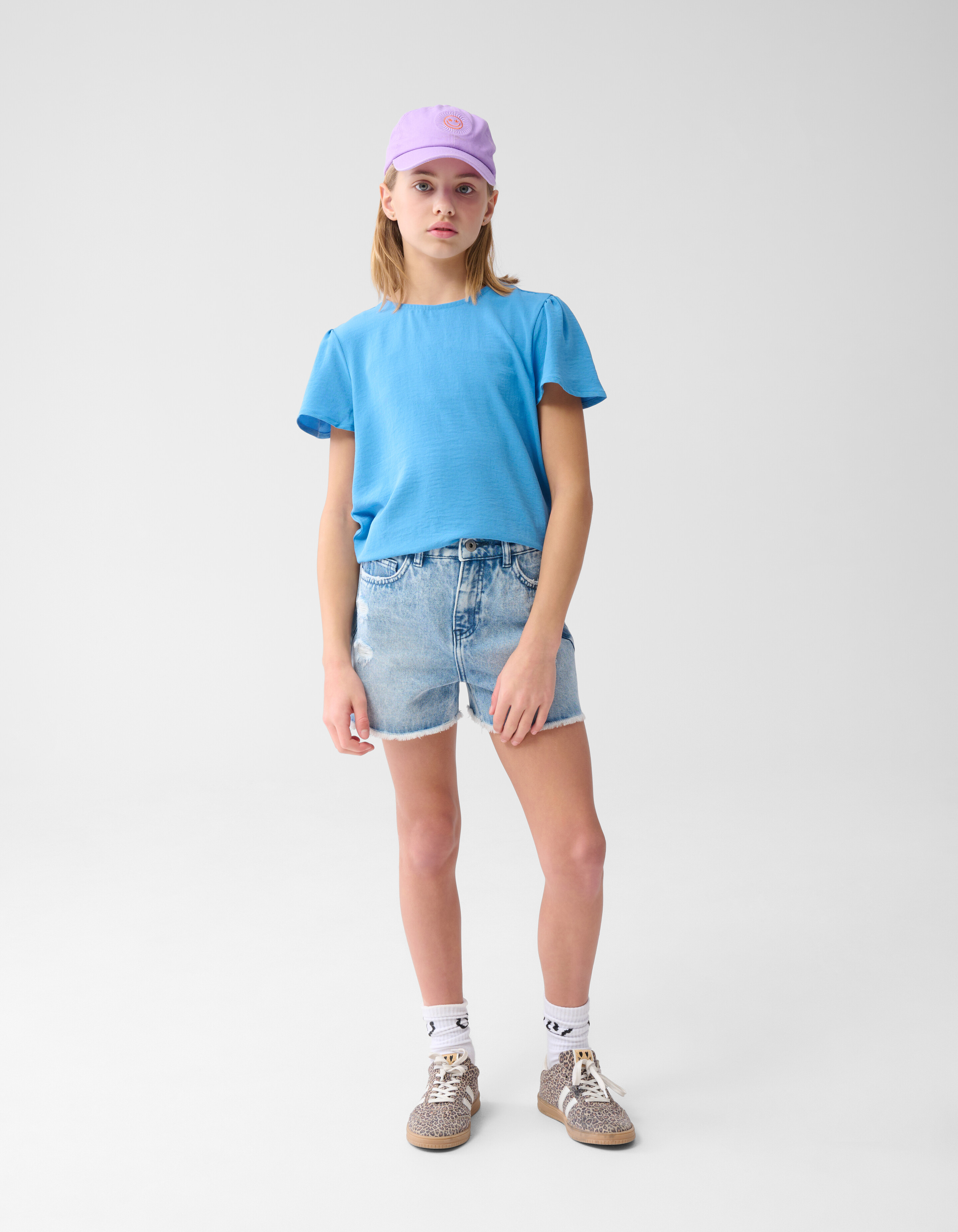Twist Top Blauw SHOEBY GIRLS