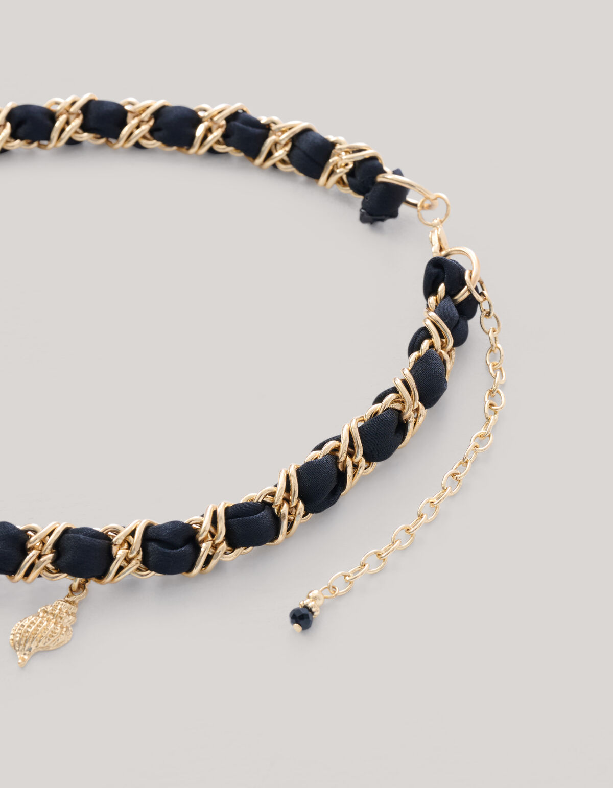 Charm Ketting Zwart SHOEBY ACCESSOIRES