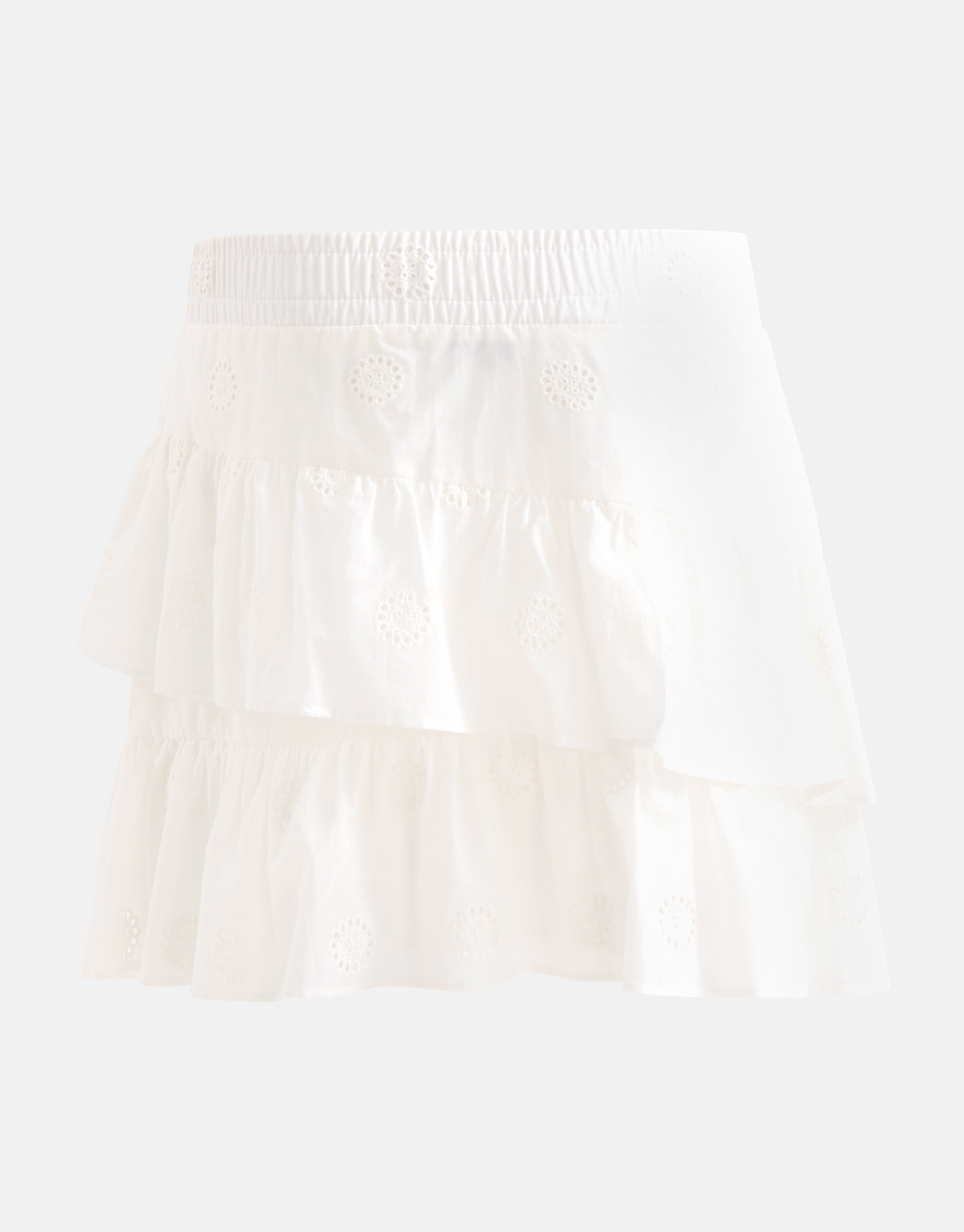 Broderie Rok Wit SHOEBY WOMEN