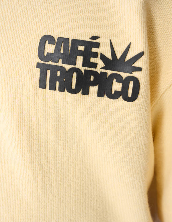 Cafe Tropico Towelling T-shirt Geel SHOEBY BOYS
