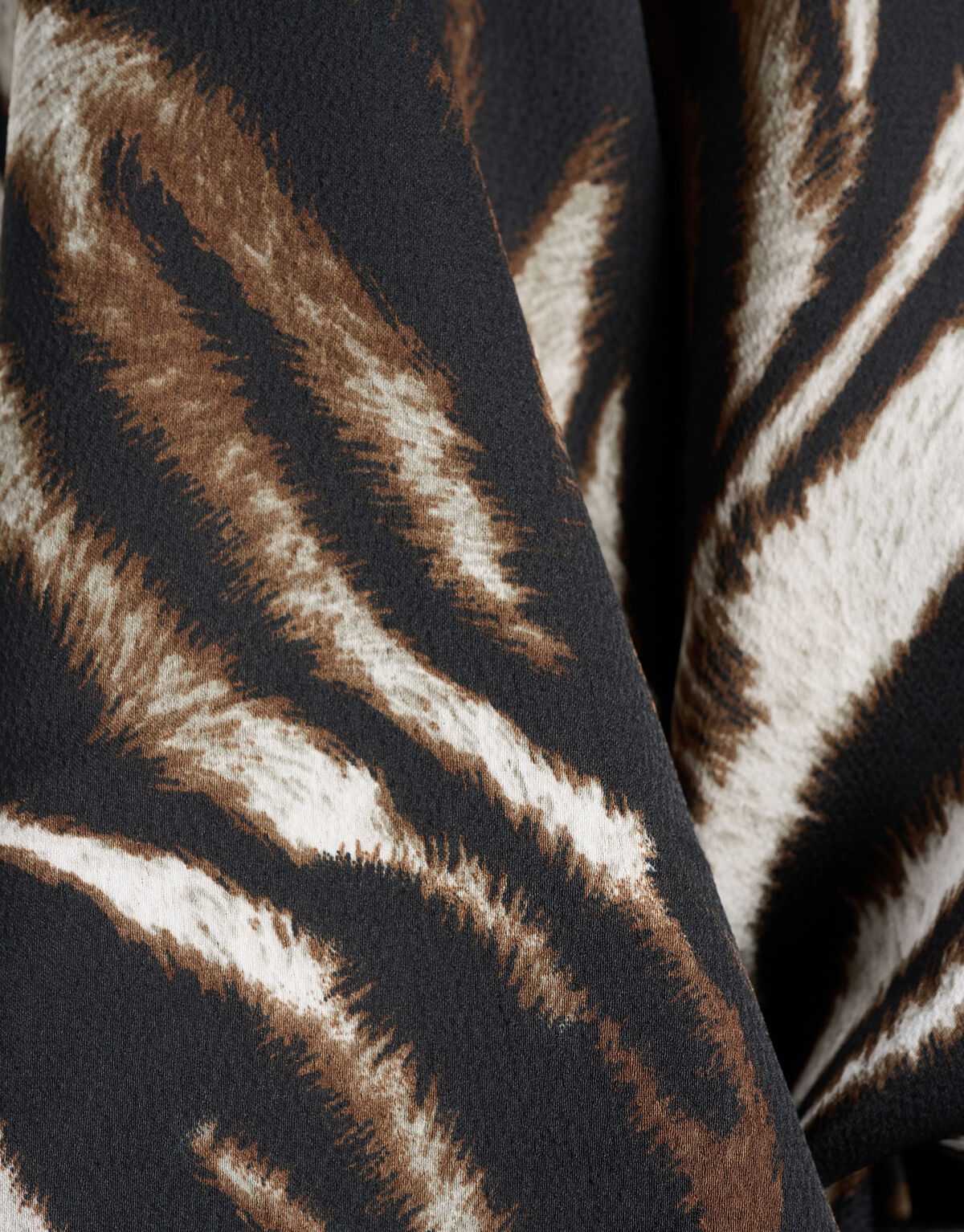 Tijgerprint Blouse Bruin SHOEBY WOMEN