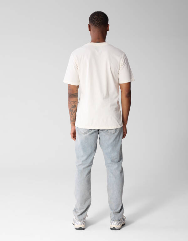 Minimal Artwork T-shirt Gebroken Wit SHOEBY MEN