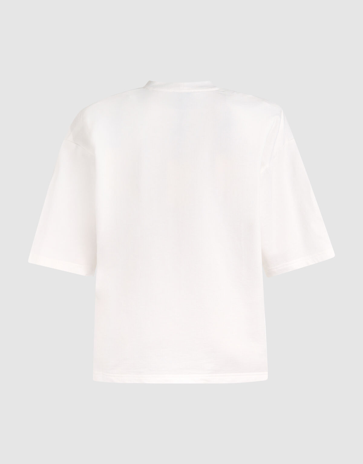 Oversized Logo T-shirt Wit SHOEBY WOMEN