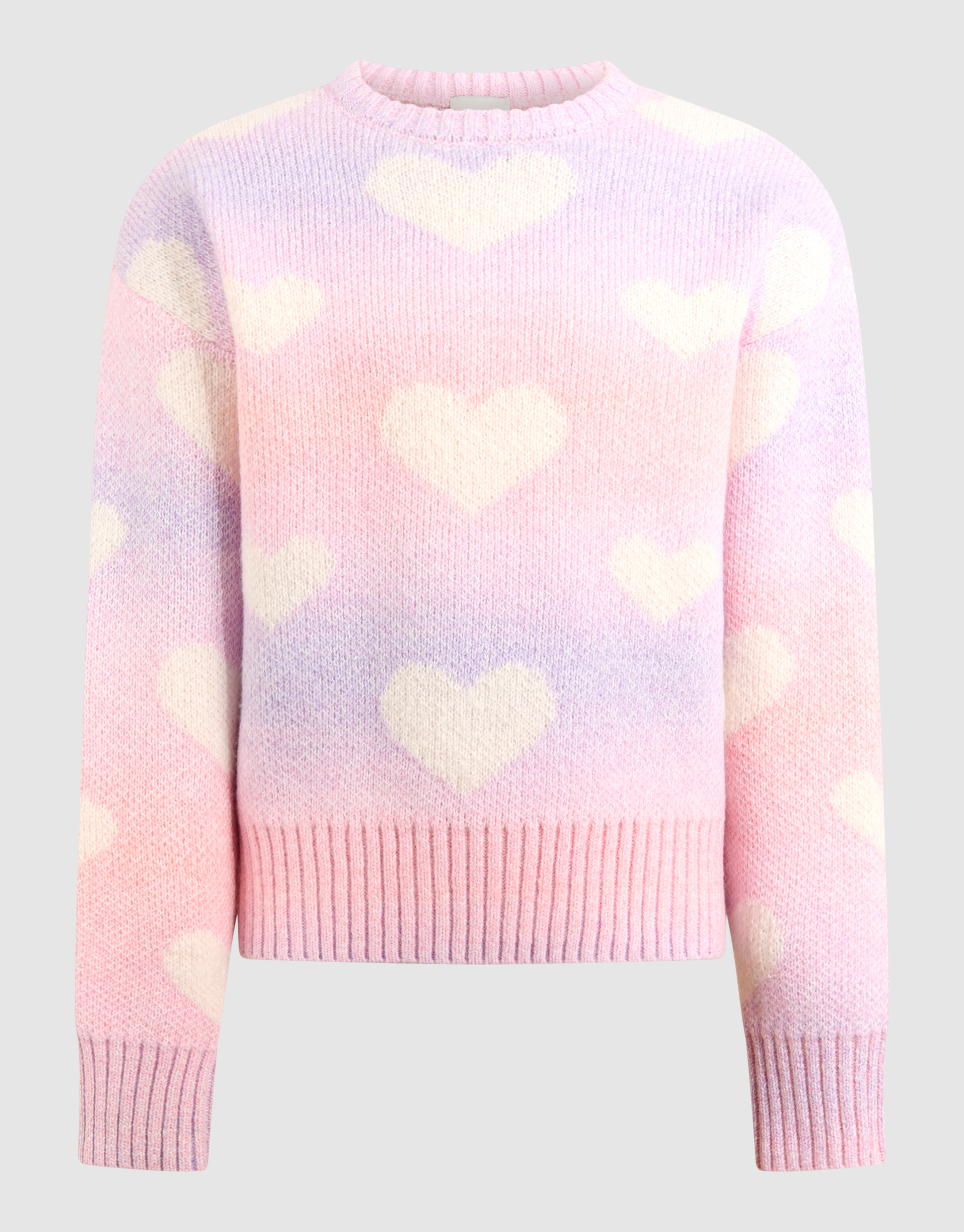 Heart Gebreide Trui Roze SHOEBY GIRLS