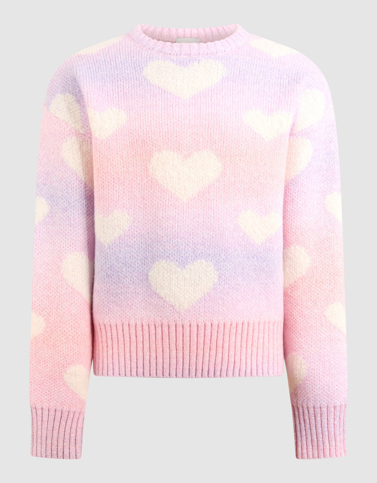 Heart Gebreide Trui Roze SHOEBY GIRLS