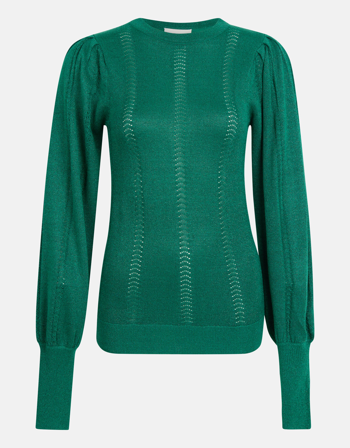 Ajour Top Groen SHOEBY WOMEN