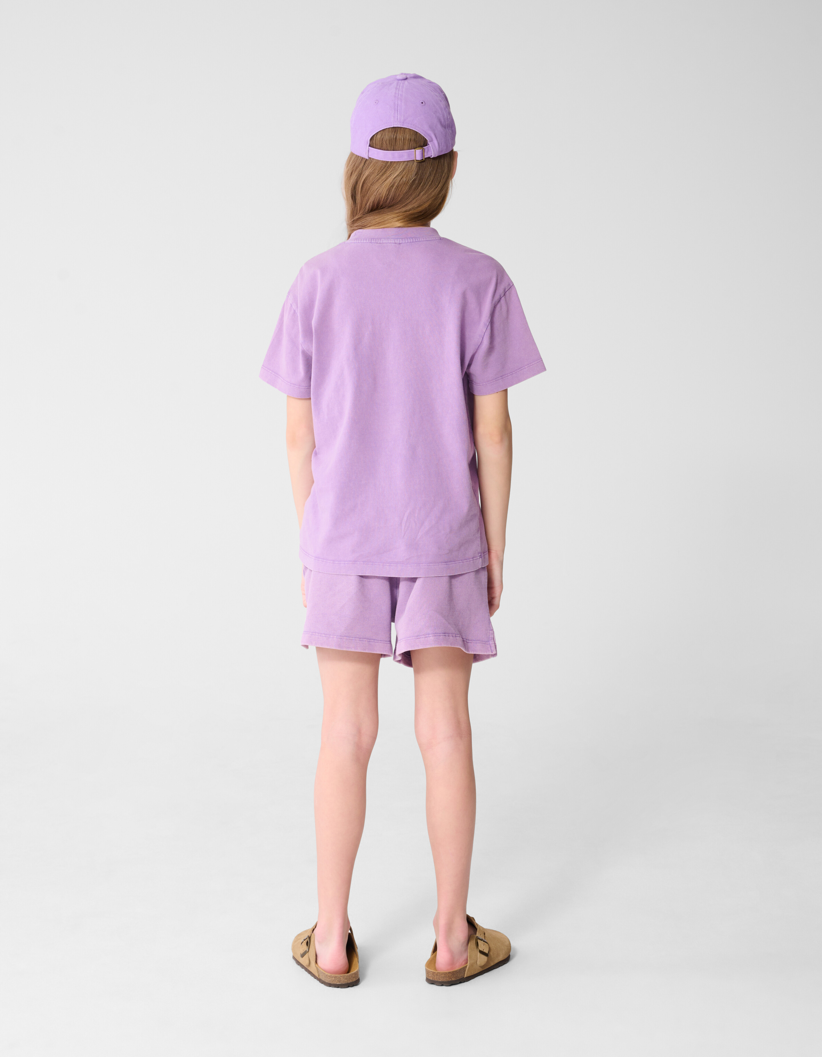 Washed Pineapple Artwork T-shirt Paars SHOEBY GIRLS