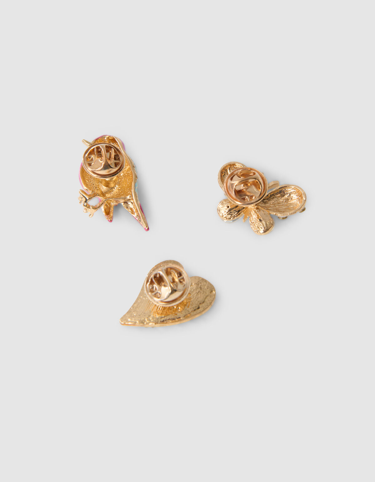 Winter Broche Set Lichtroze SHOEBY ACCESSOIRES
