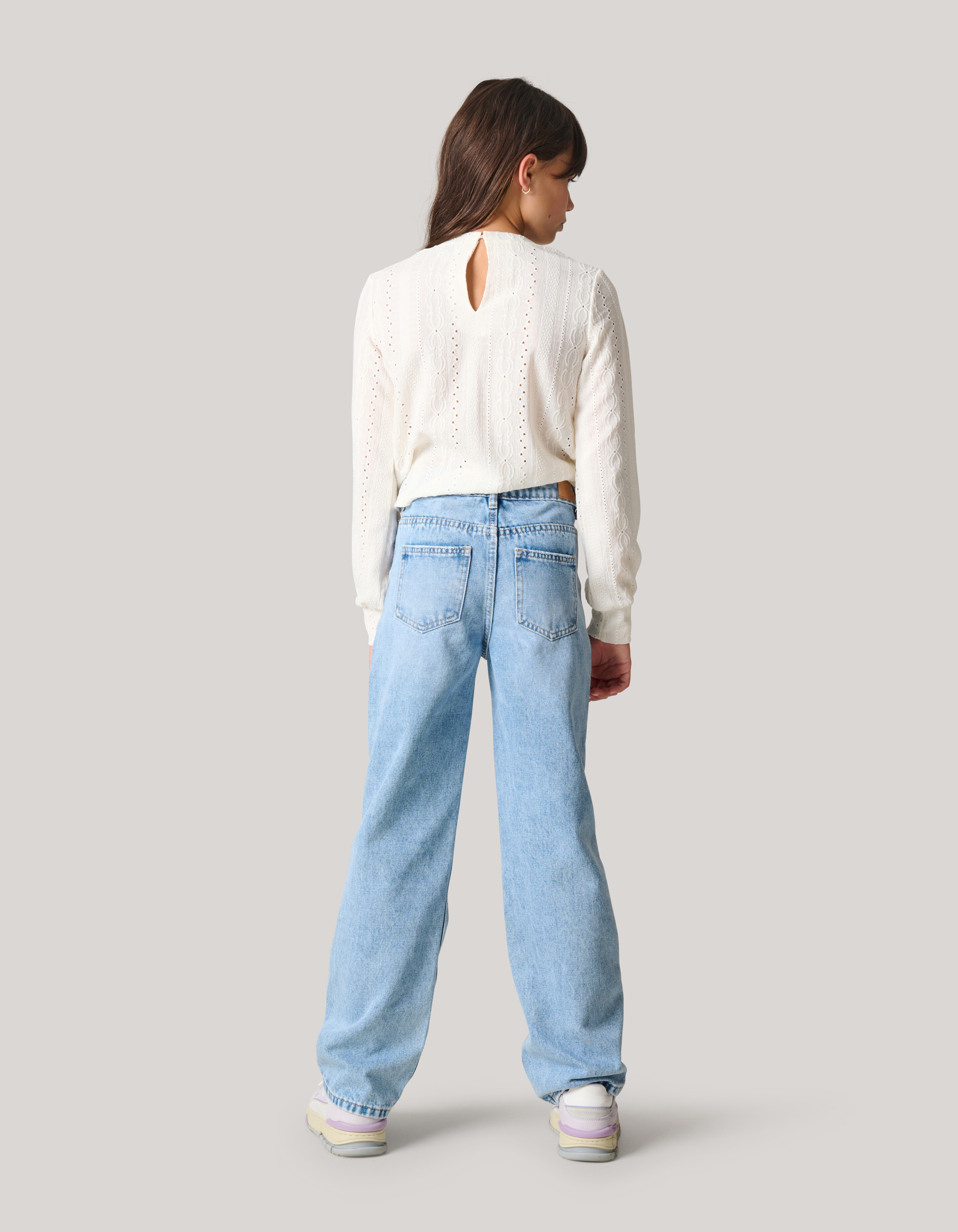 Parel Wide Leg Bleached SHOEBY GIRLS