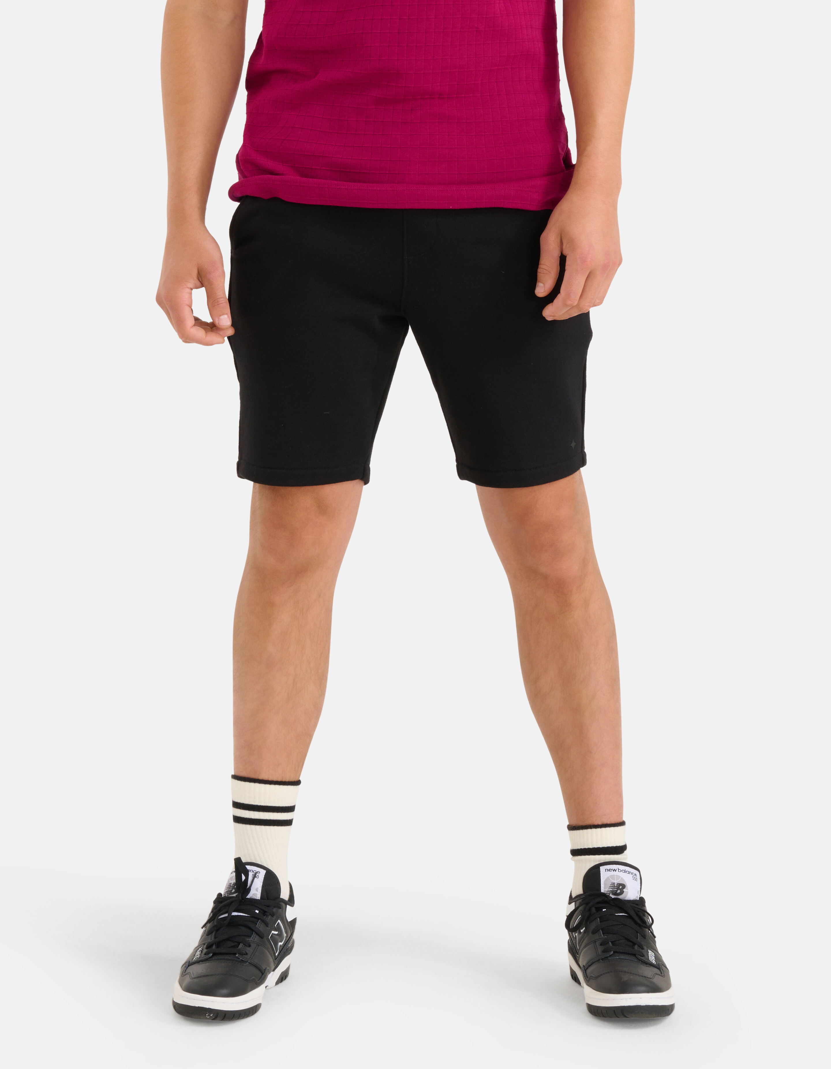 Sweat Short Zwart SHOEBY MEN