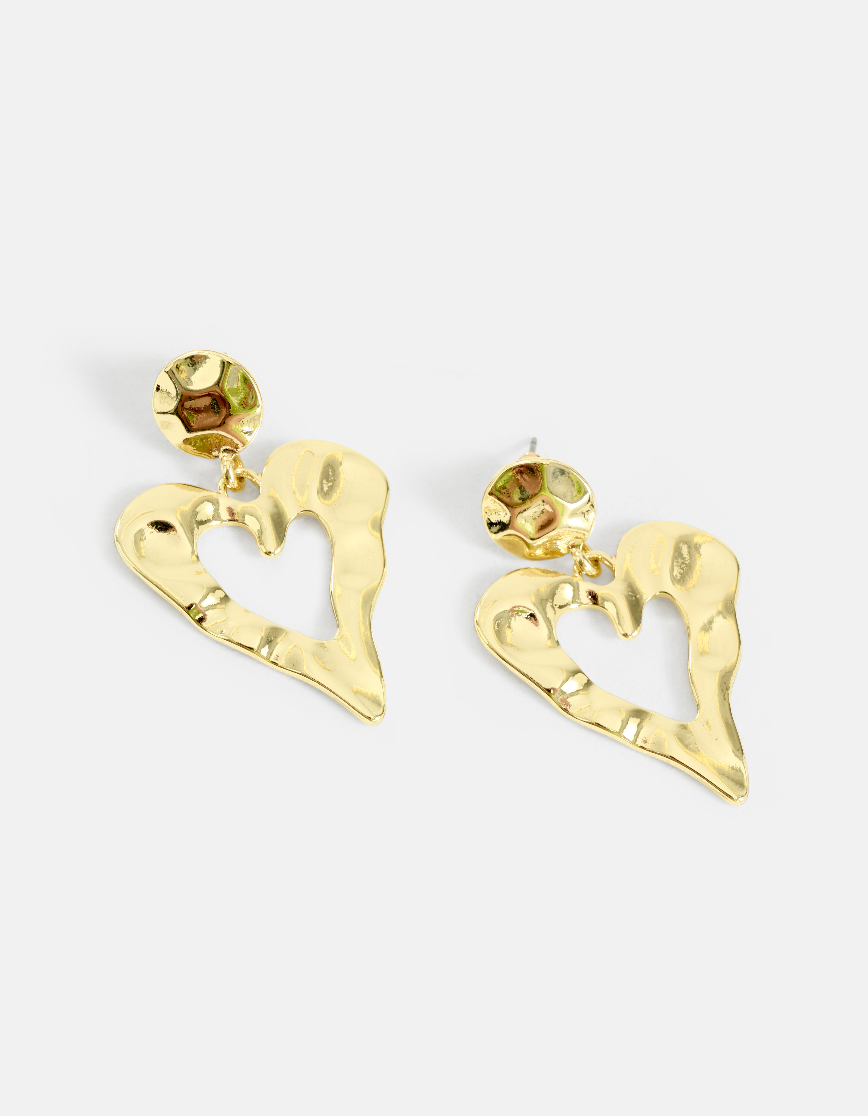 Hart Oorbellen Goud SHOEBY ACCESSOIRES