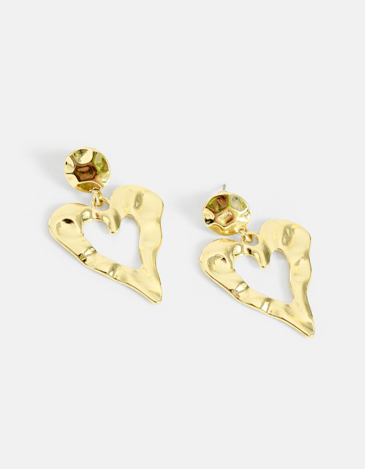 Hart Oorbellen Goud SHOEBY ACCESSOIRES