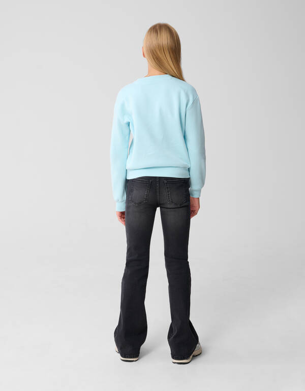 Dream Artwork Sweater Lichtblauw SHOEBY GIRLS