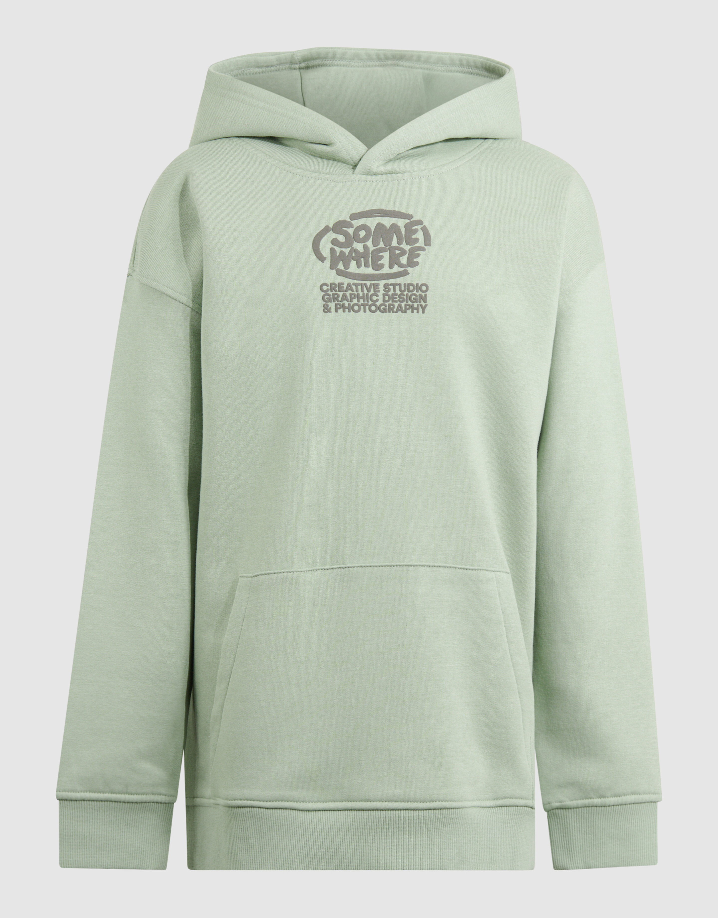 Somewhere Artwork Hoodie Lichtgroen SHOEBY BOYS