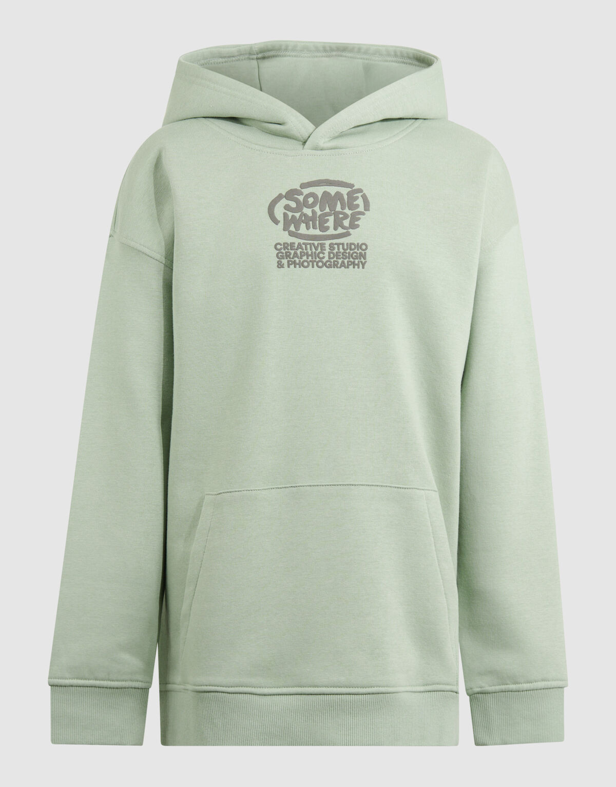Somewhere Artwork Hoodie Lichtgroen SHOEBY BOYS