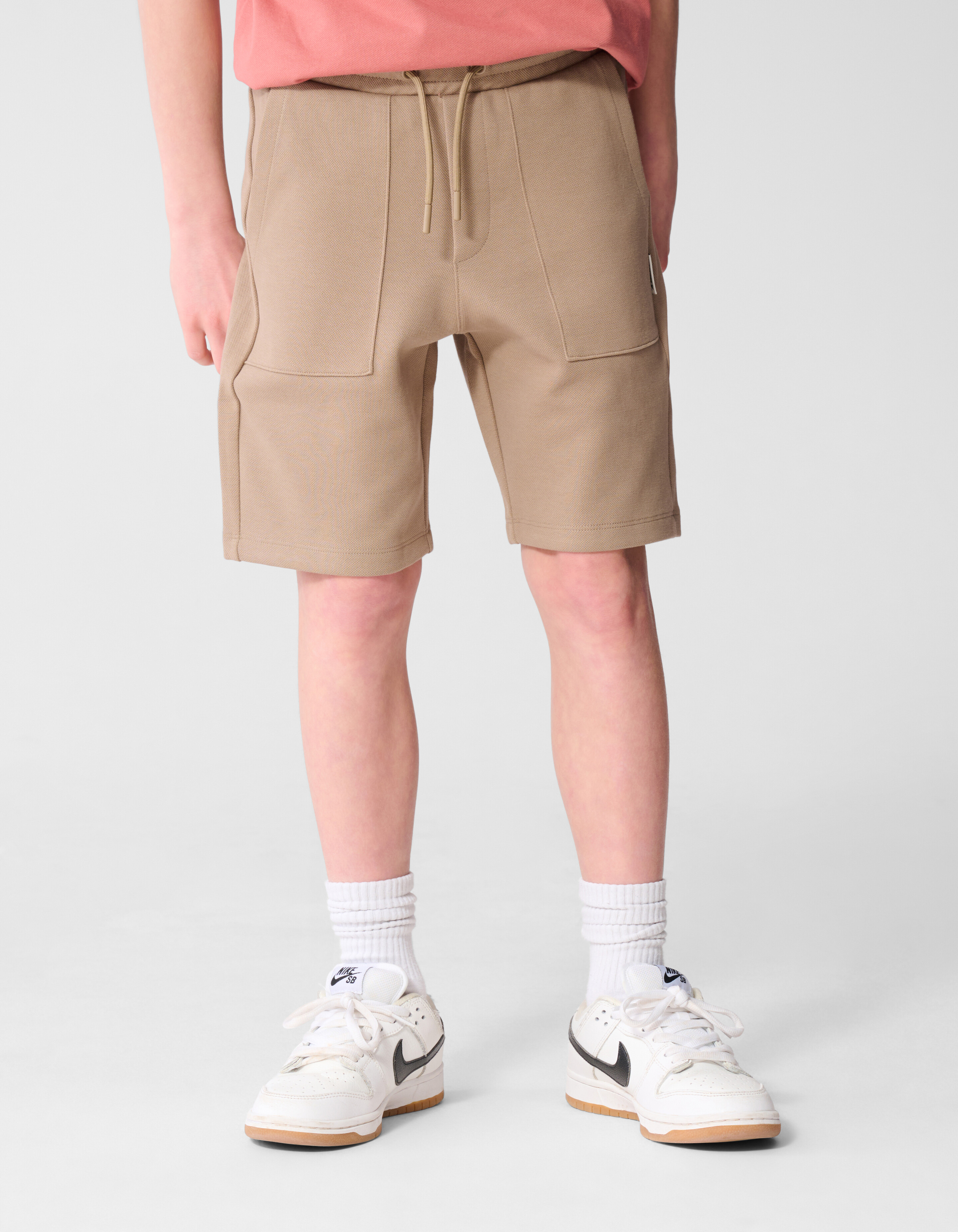 Pique Short Taupe SHOEBY BOYS